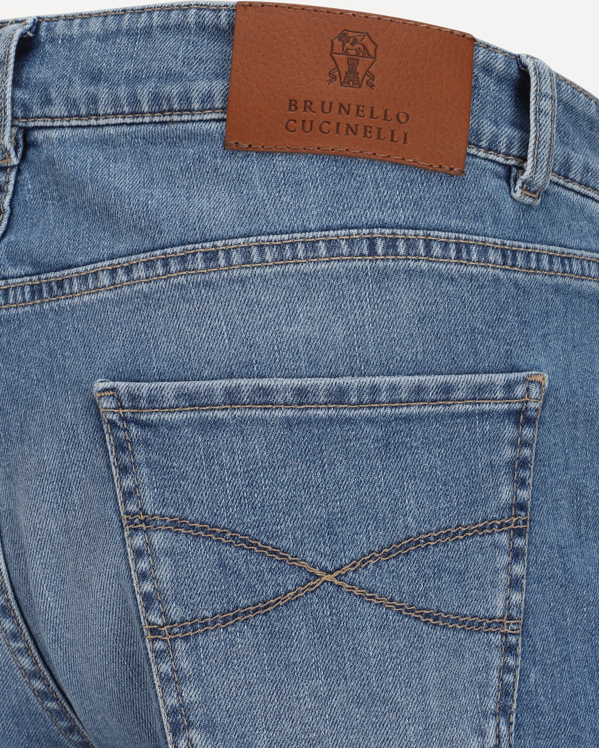 Brunello Cucinelli Straight-Jeans Denim Jeans