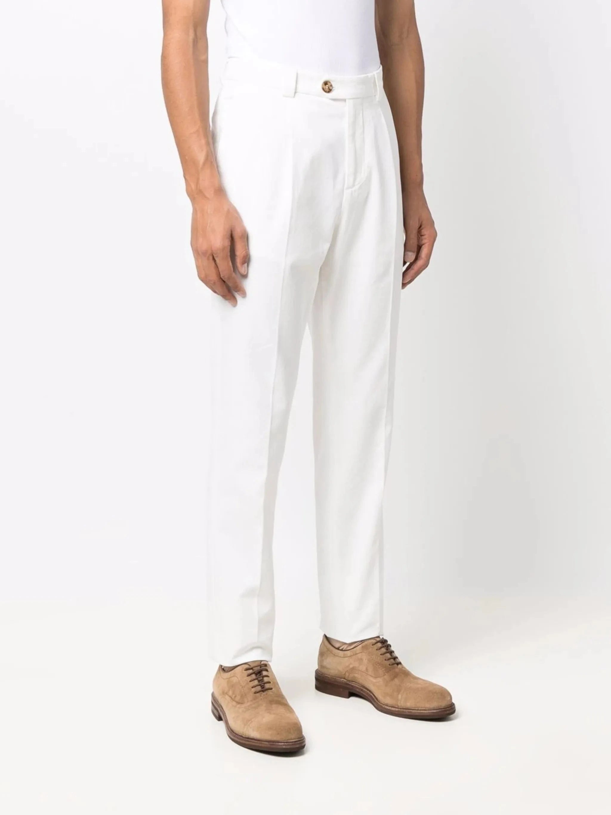 Brunello Cucinelli Straight-Leg Chino Trousers
