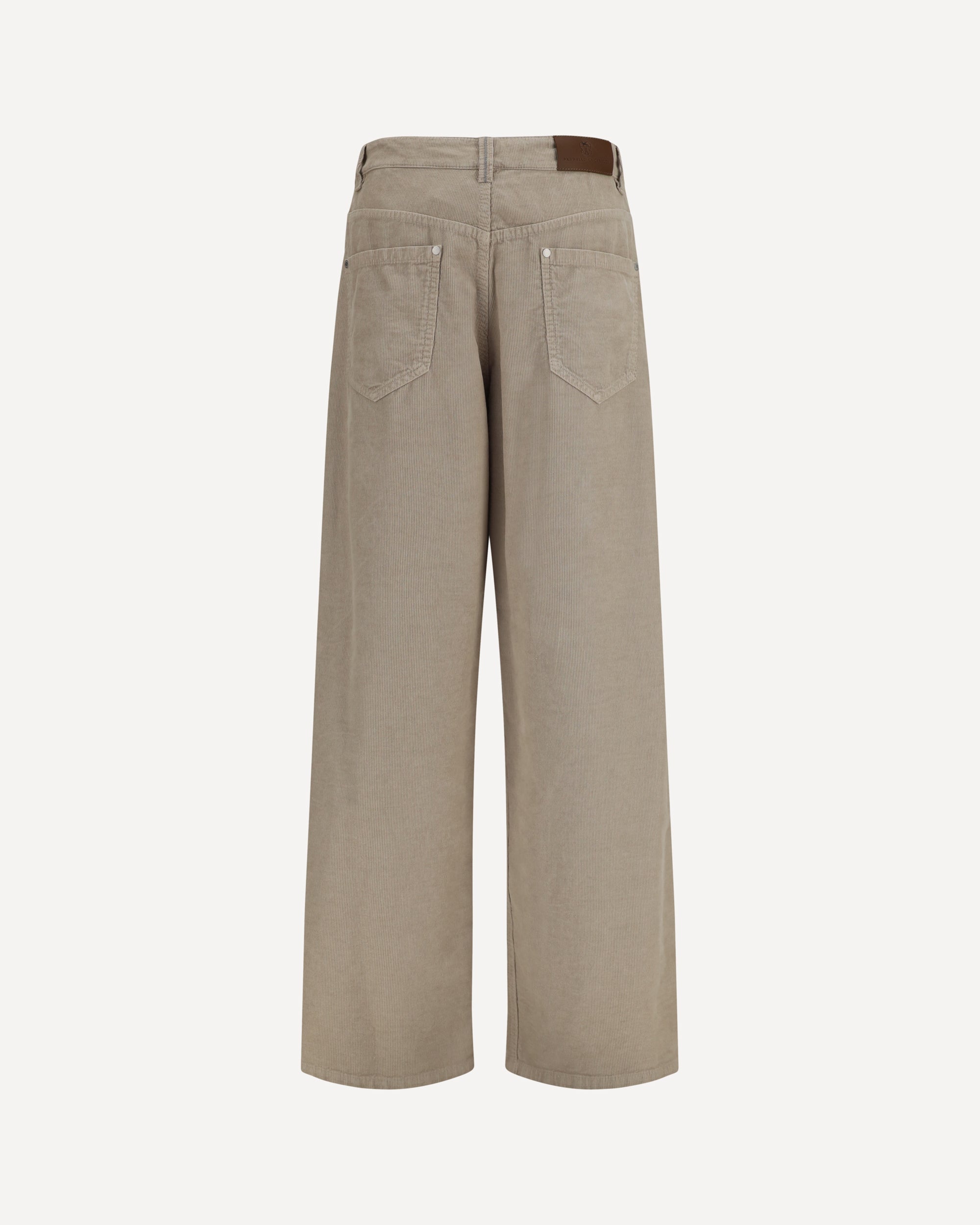 Brunello Cucinelli Straight-Leg Cotton Linen Pants - alternate view