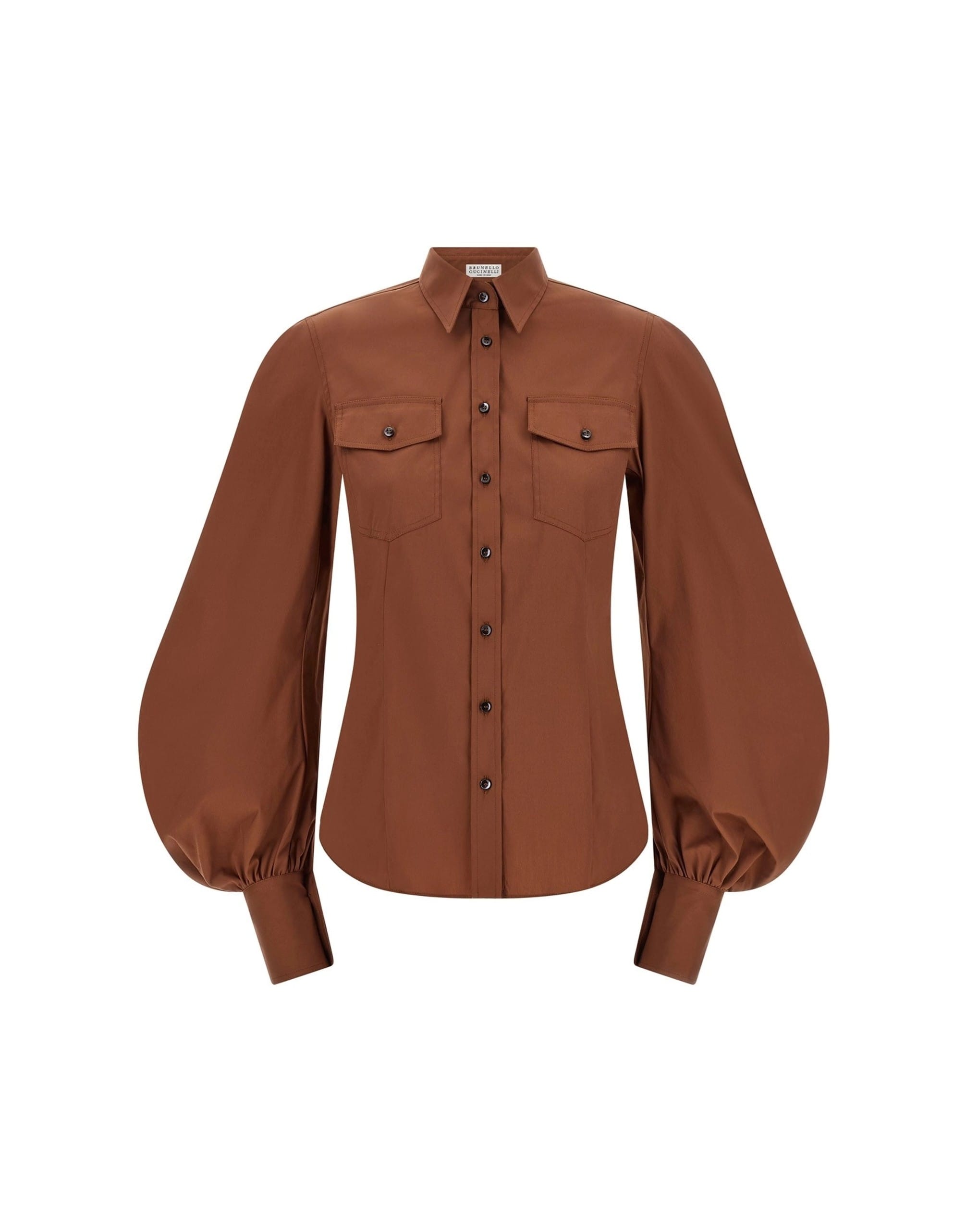 Brunello Cucinelli Brunello Cucinelli Stretch Cotton Poplin Shirt