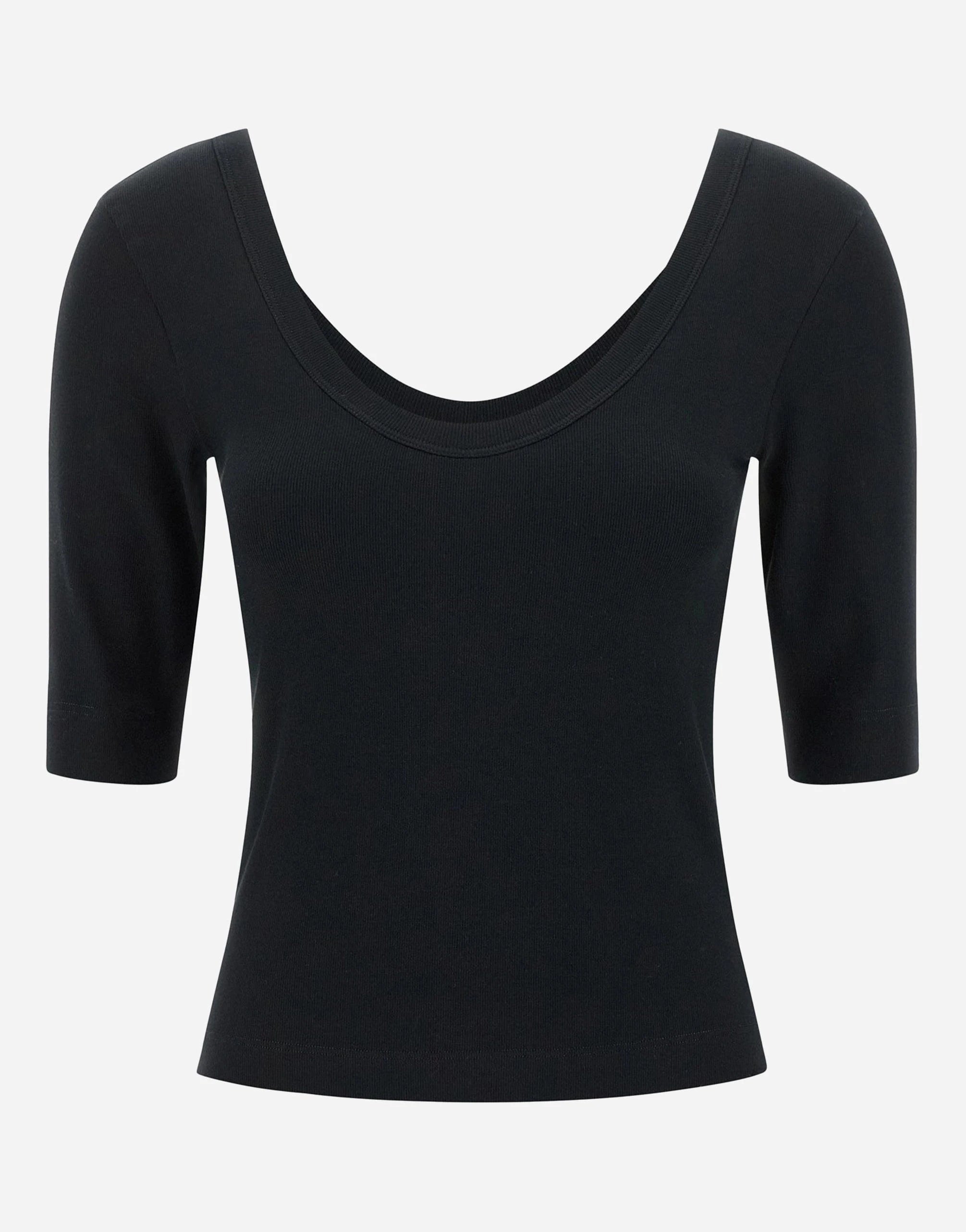 Brunello Cucinelli Stretch Cotton Ribbed Monili T-Shirt