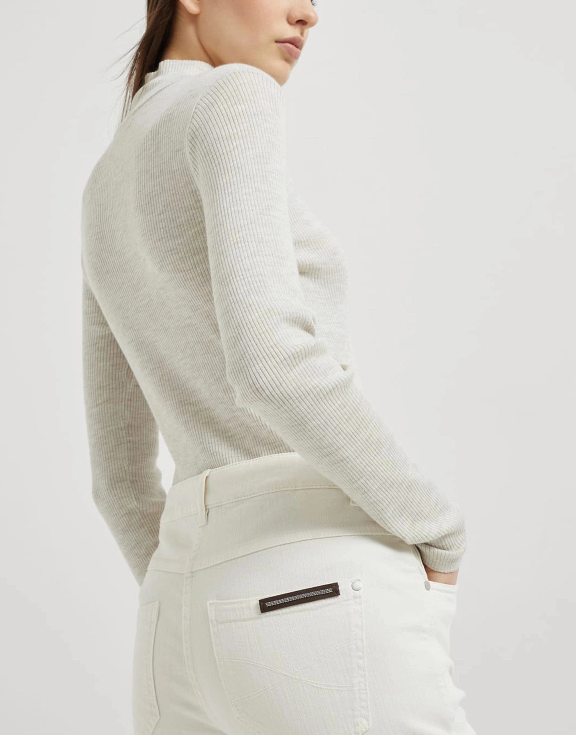 Brunello Cucinelli Stretch Dyed Denim Slim Jeans