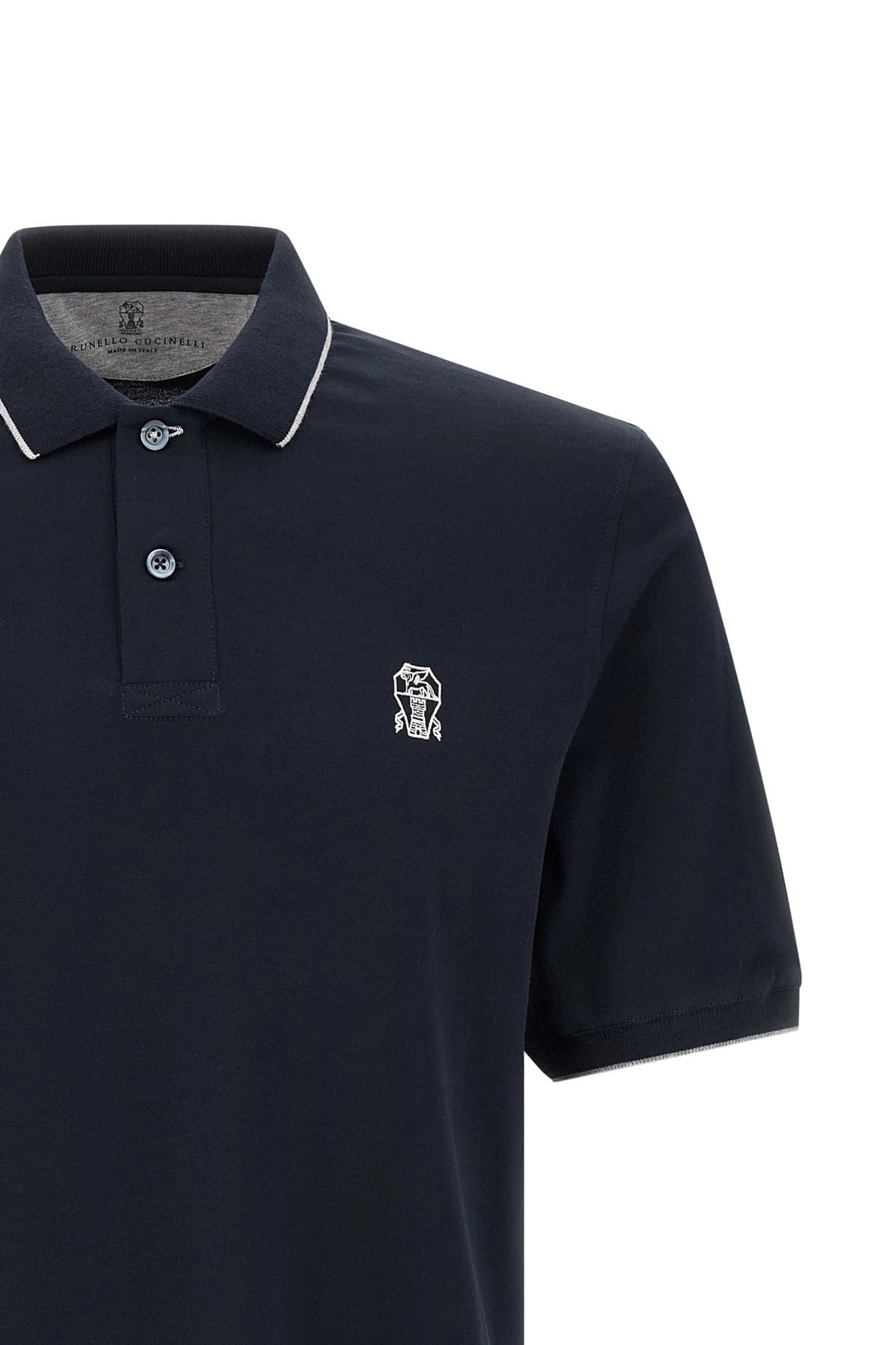 Brunello Cucinelli Brunello Cucinelli Stretch Jersey Polo Shirt