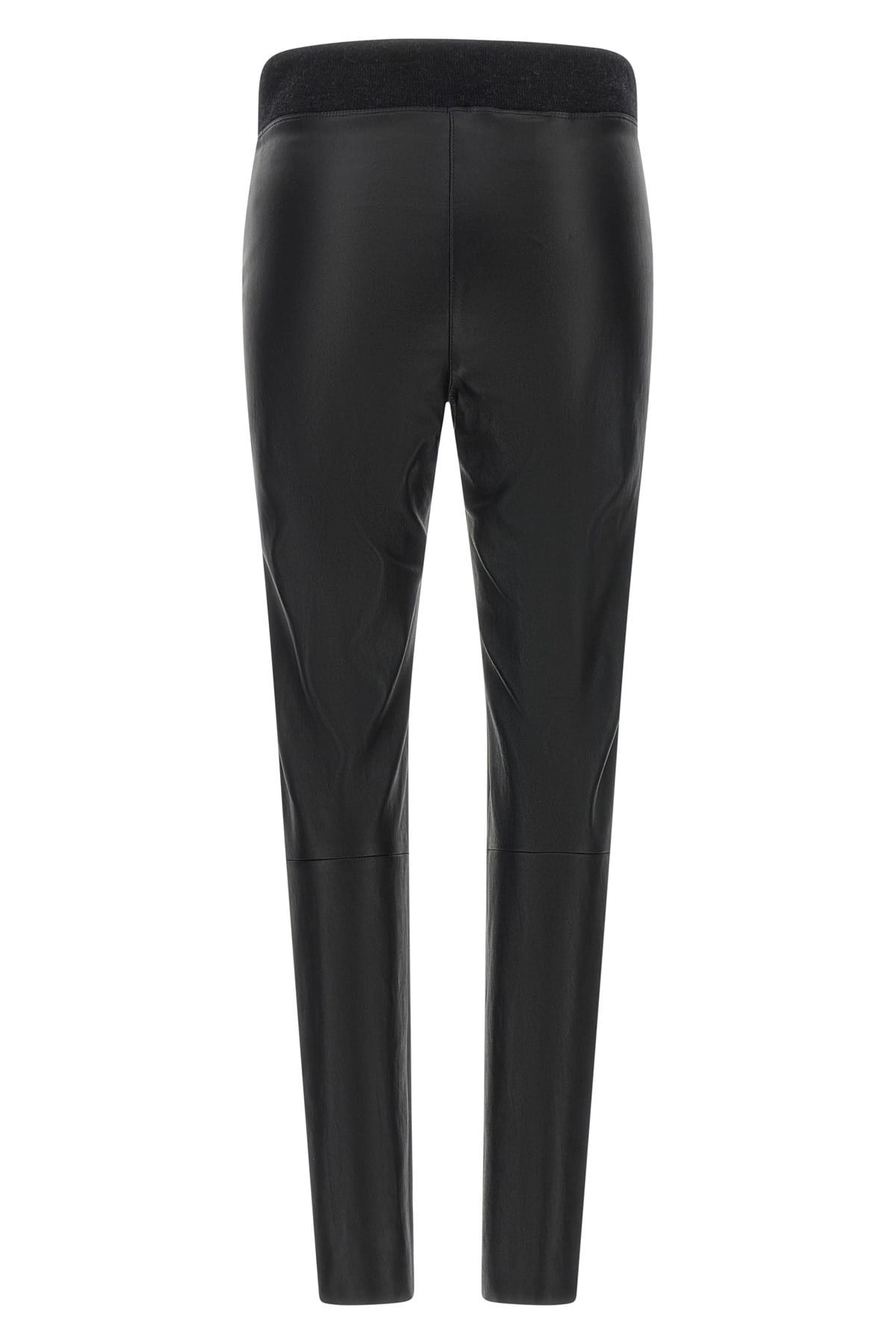 Brunello Cucinelli Leggings in pelle nappa stretch - alternate view
