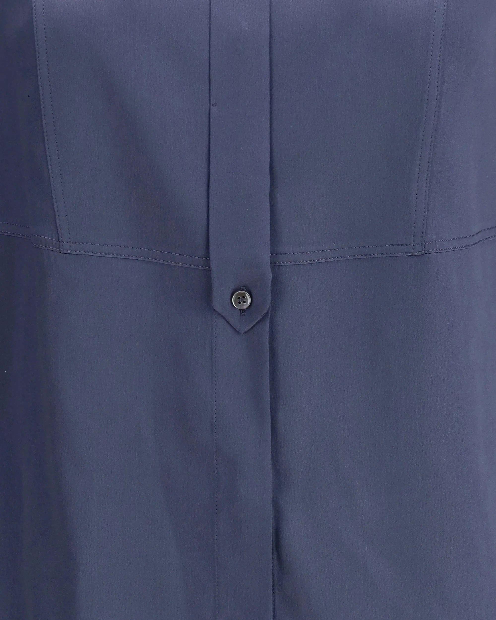 Brunello Cucinelli Stretch Silk Satin Shirt