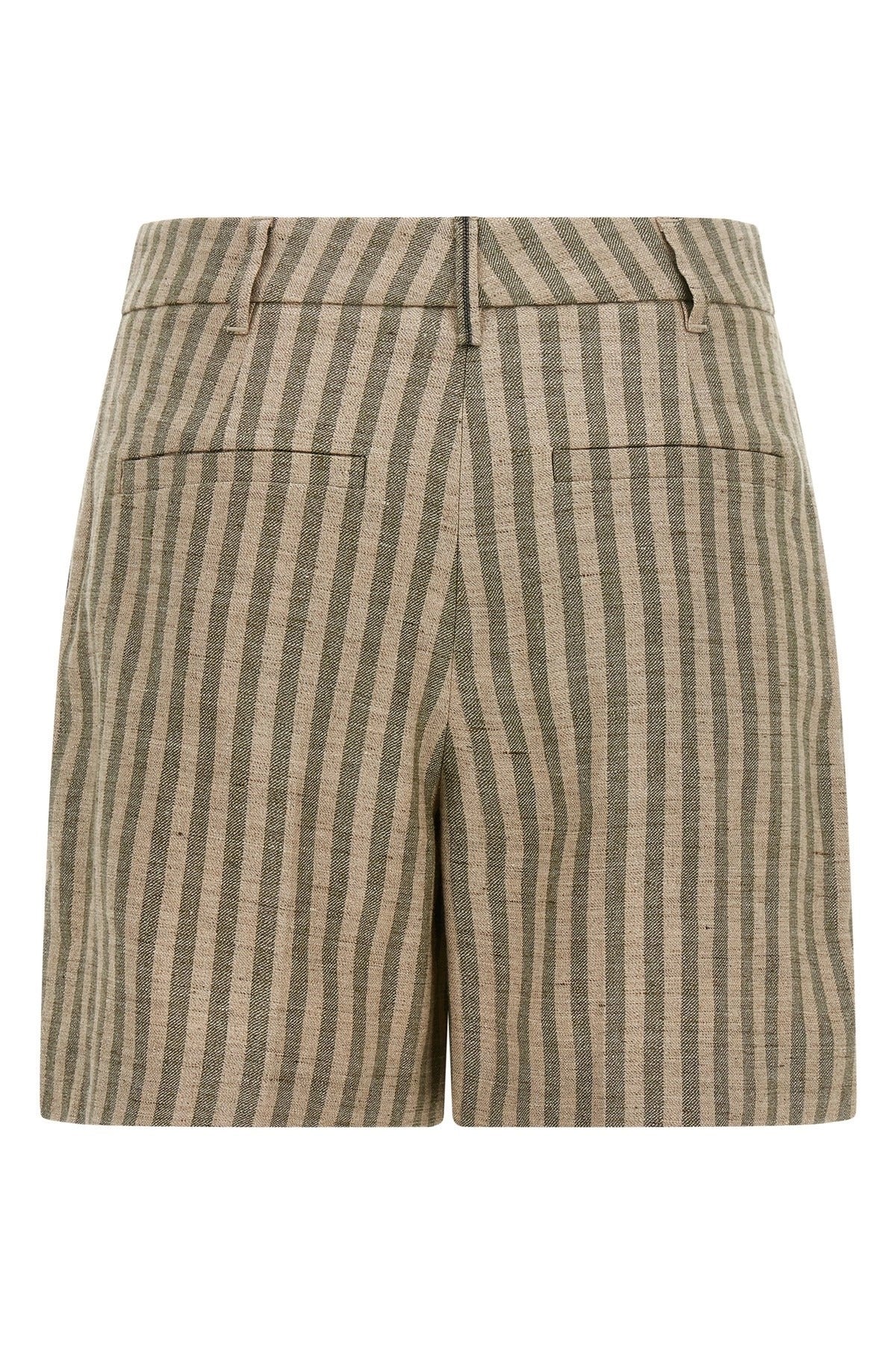 Brunello Cucinelli Striped Bermuda Shorts