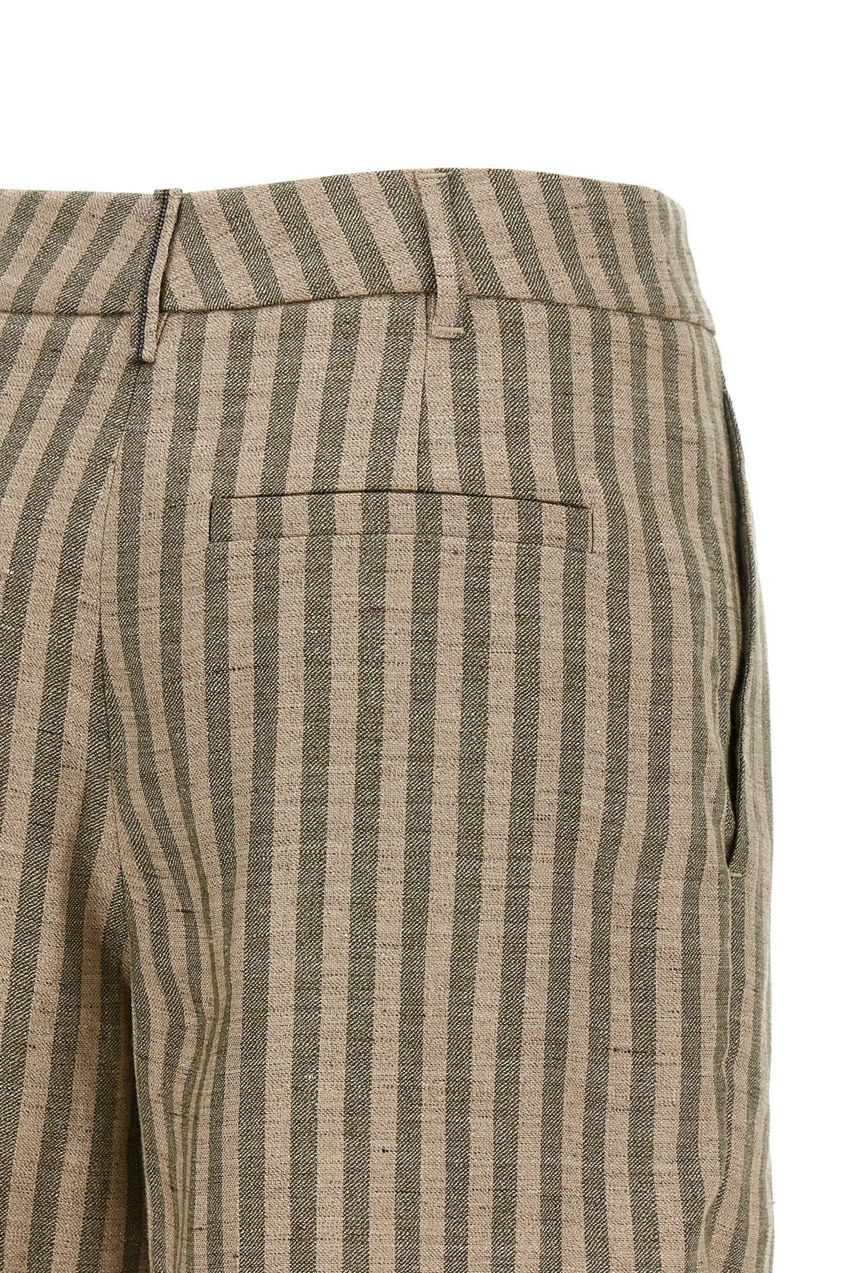 Brunello Cucinelli Striped Bermuda Shorts