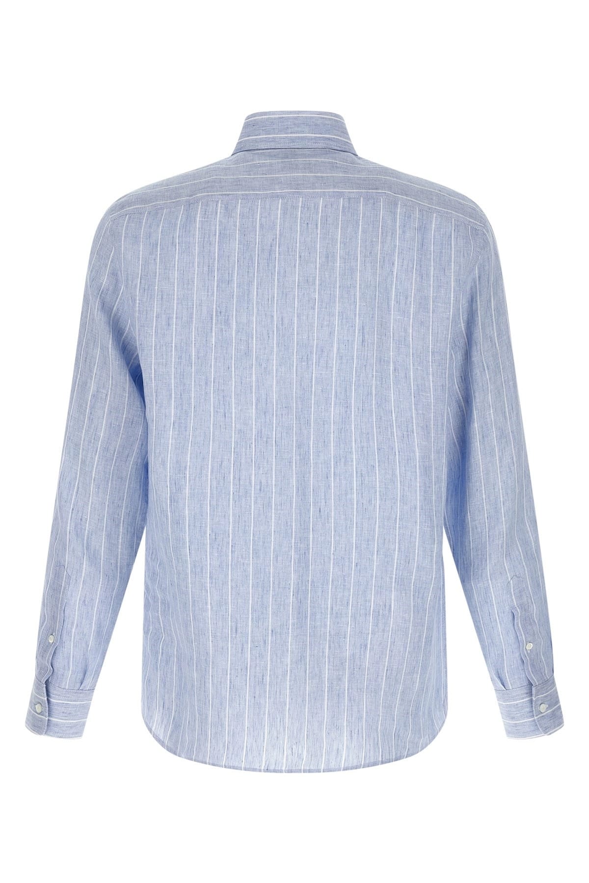 Brunello Cucinelli Brunello Cucinelli Striped Linen Shirt