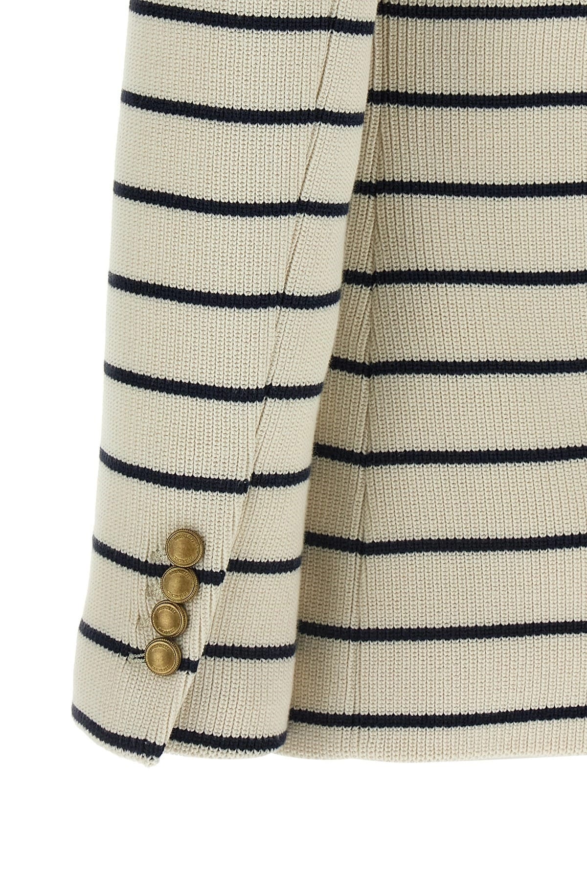 Brunello Cucinelli Brunello Cucinelli Striped Sweater Blazer