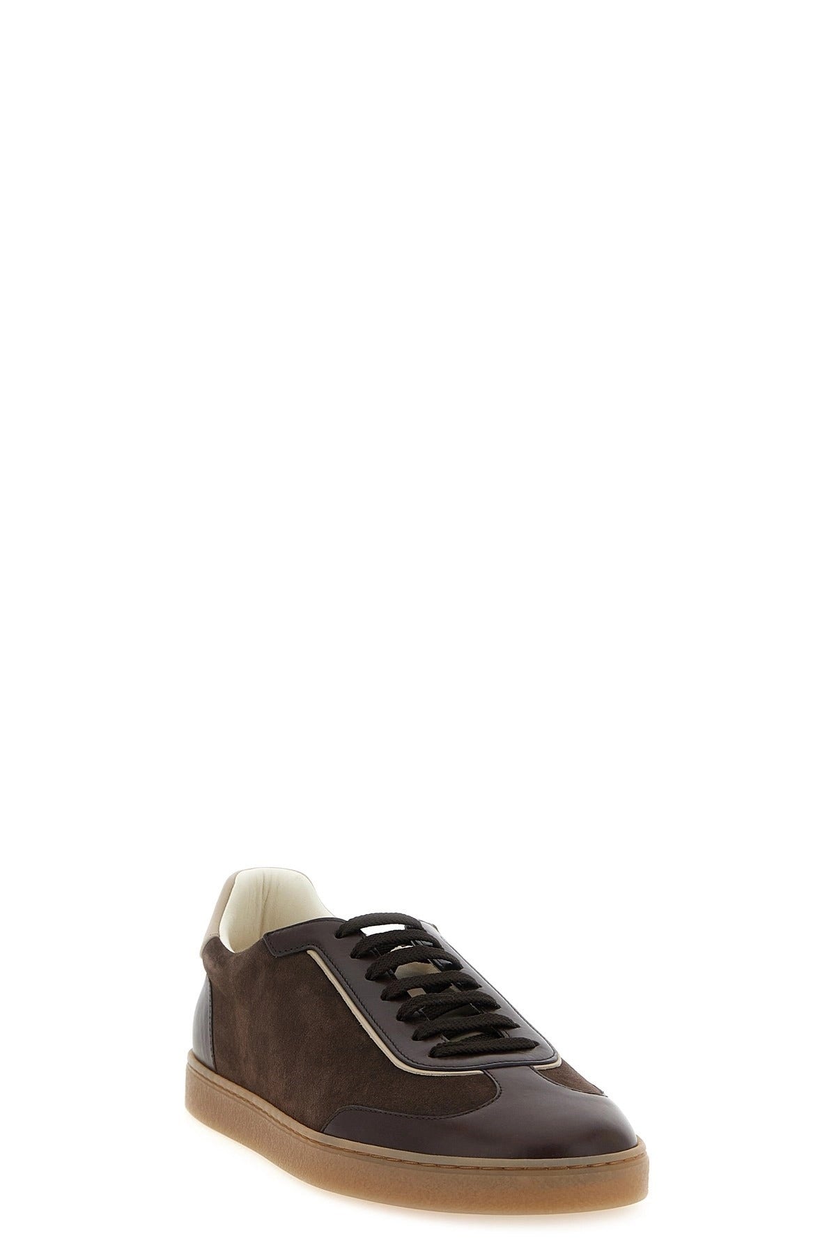 Brunello Cucinelli Suede And Smooth Calf Sneakers - alternate view