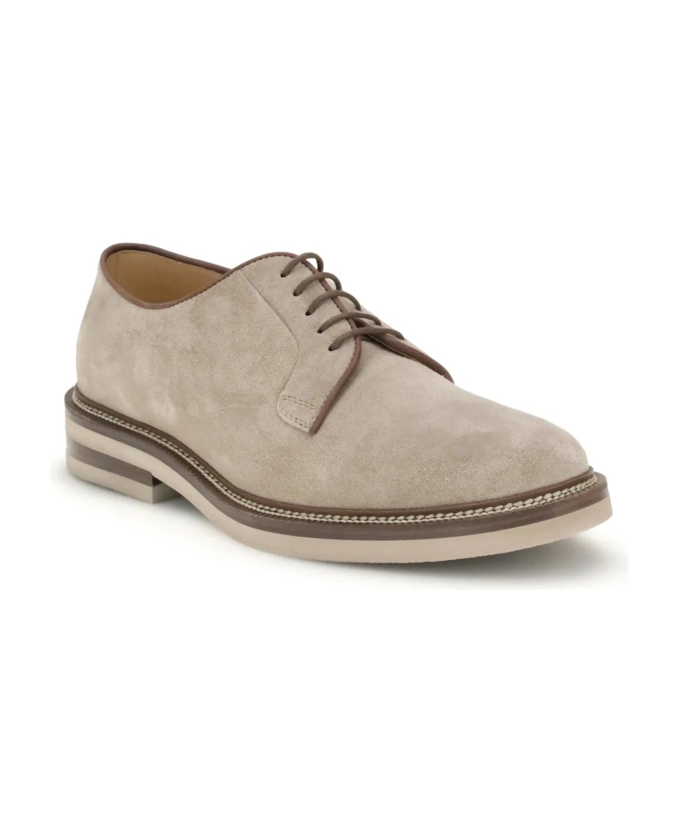 Brunello Cucinelli Suede Derbys