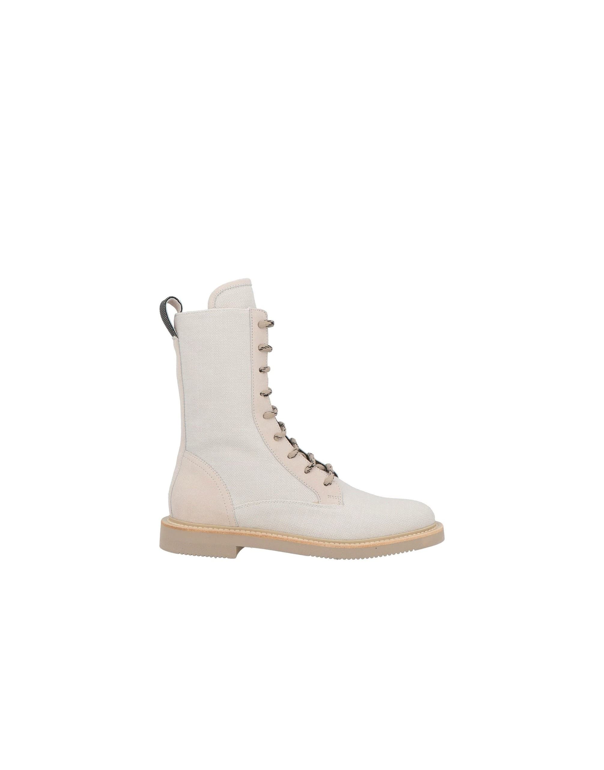 Brunello Cucinelli Brunello Cucinelli Suede Leather Ankle Boots