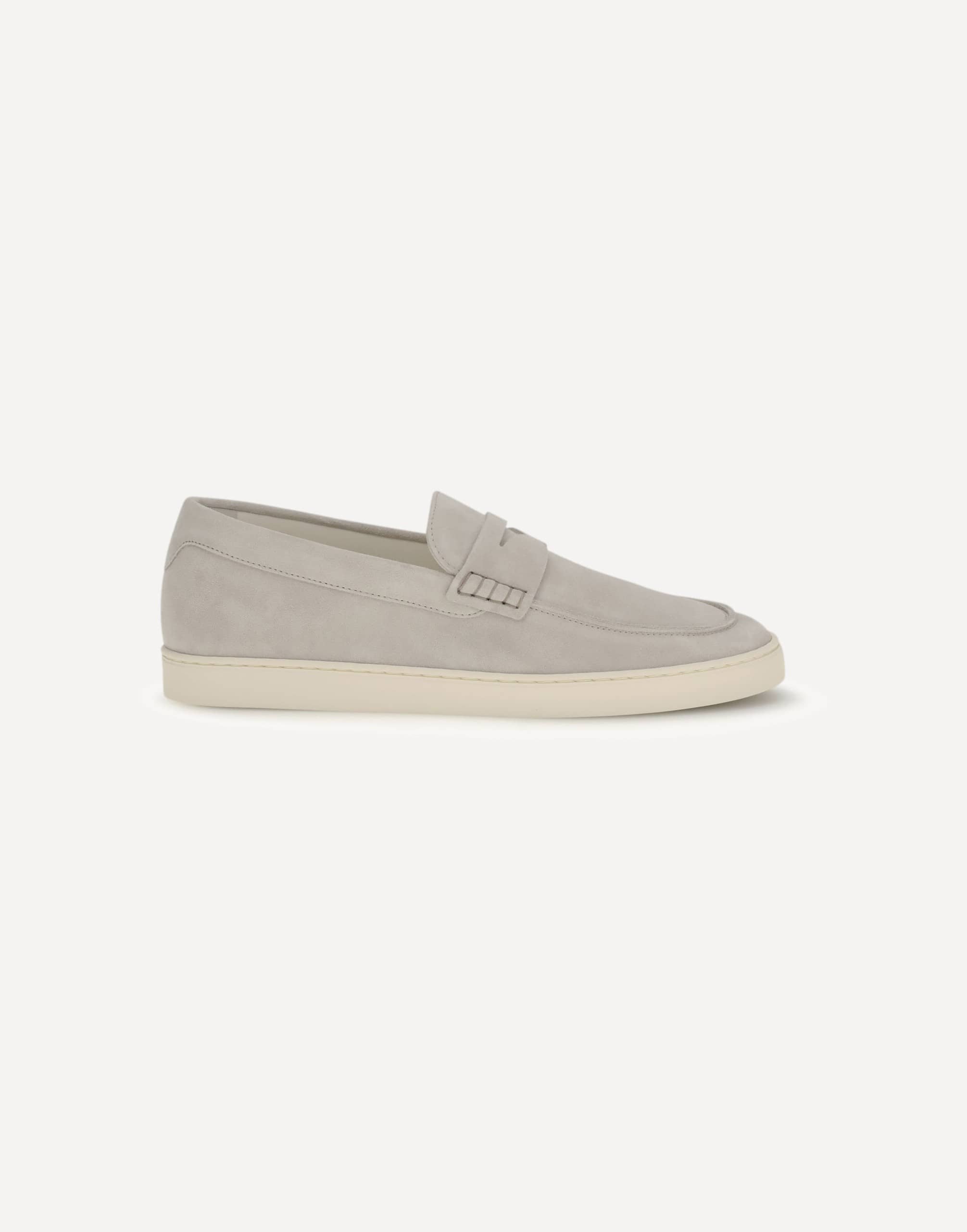 Brunello Cucinelli Brunello Cucinelli Suede Loafers With Rubber Sole