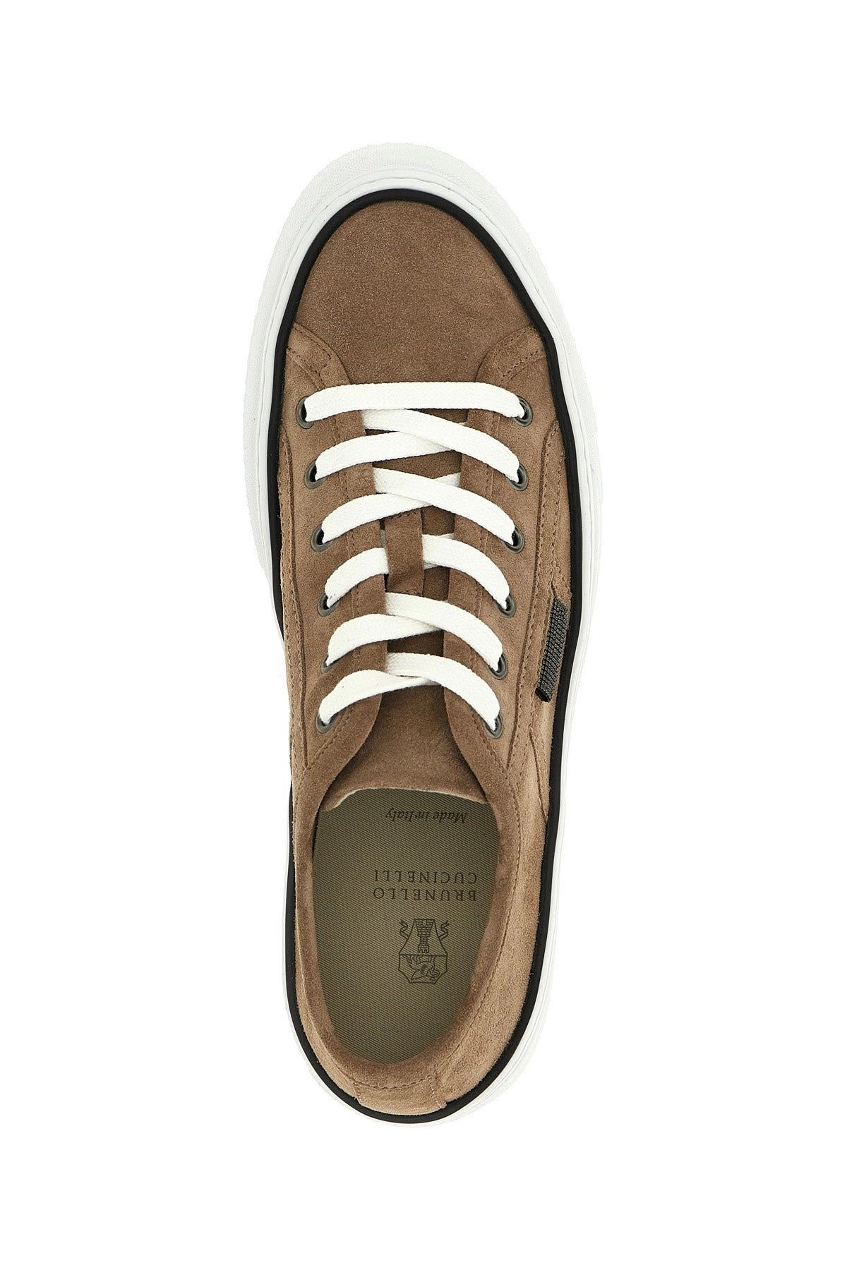Brunello Cucinelli Suede Low-Top Sneakers