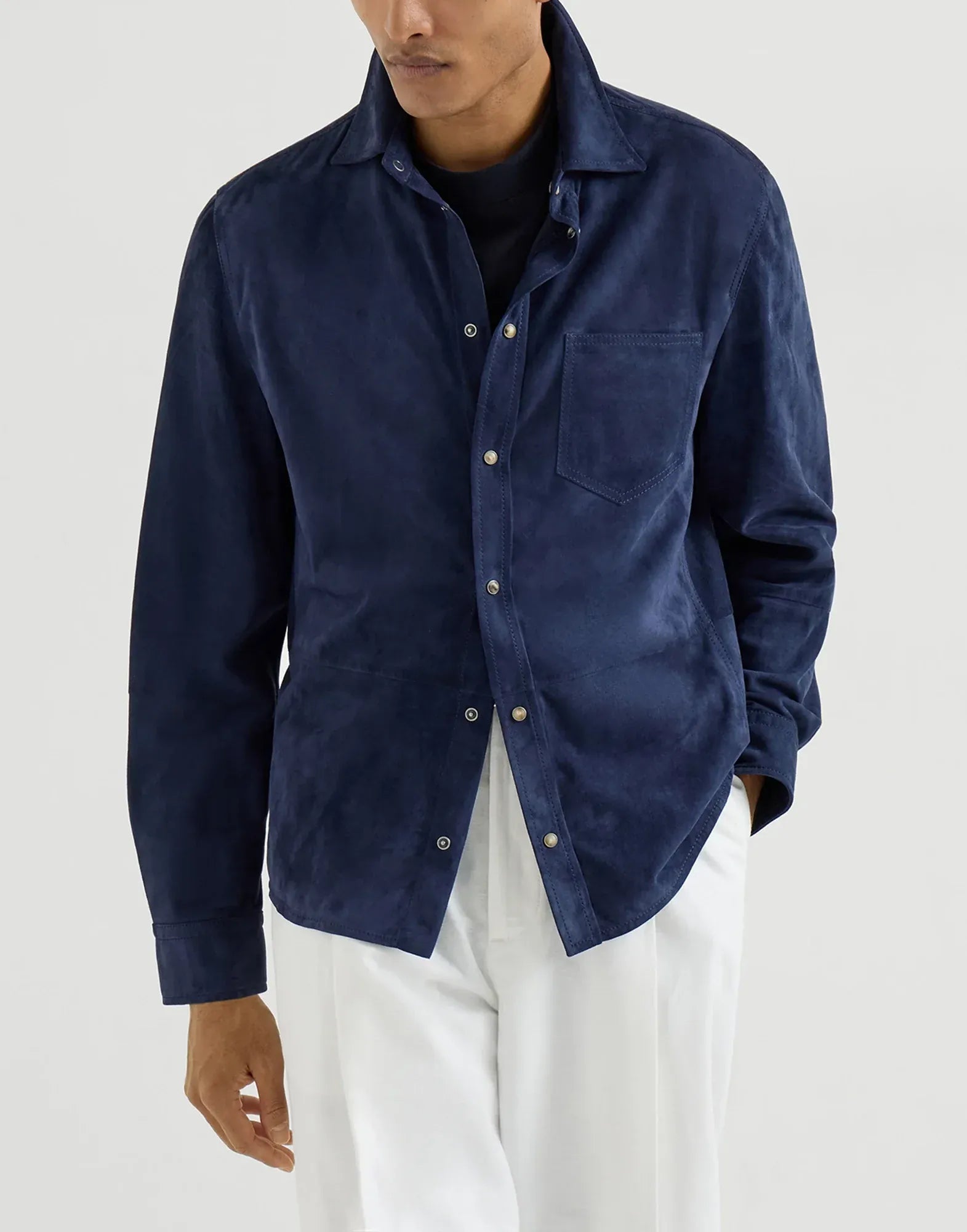 Brunello Cucinelli Suede Overshirt