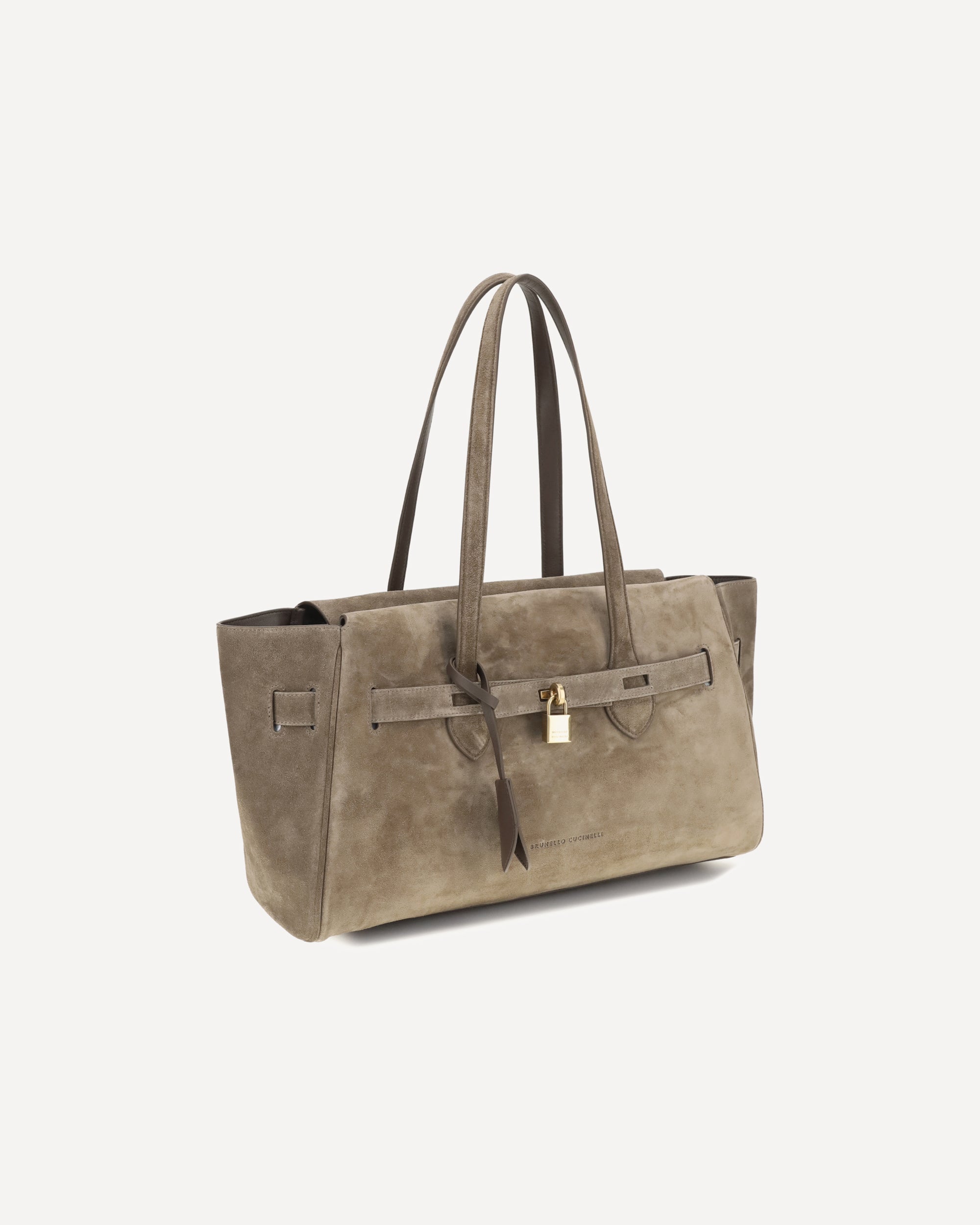 Brunello Cucinelli Suede Shoulder Bag - alternate view