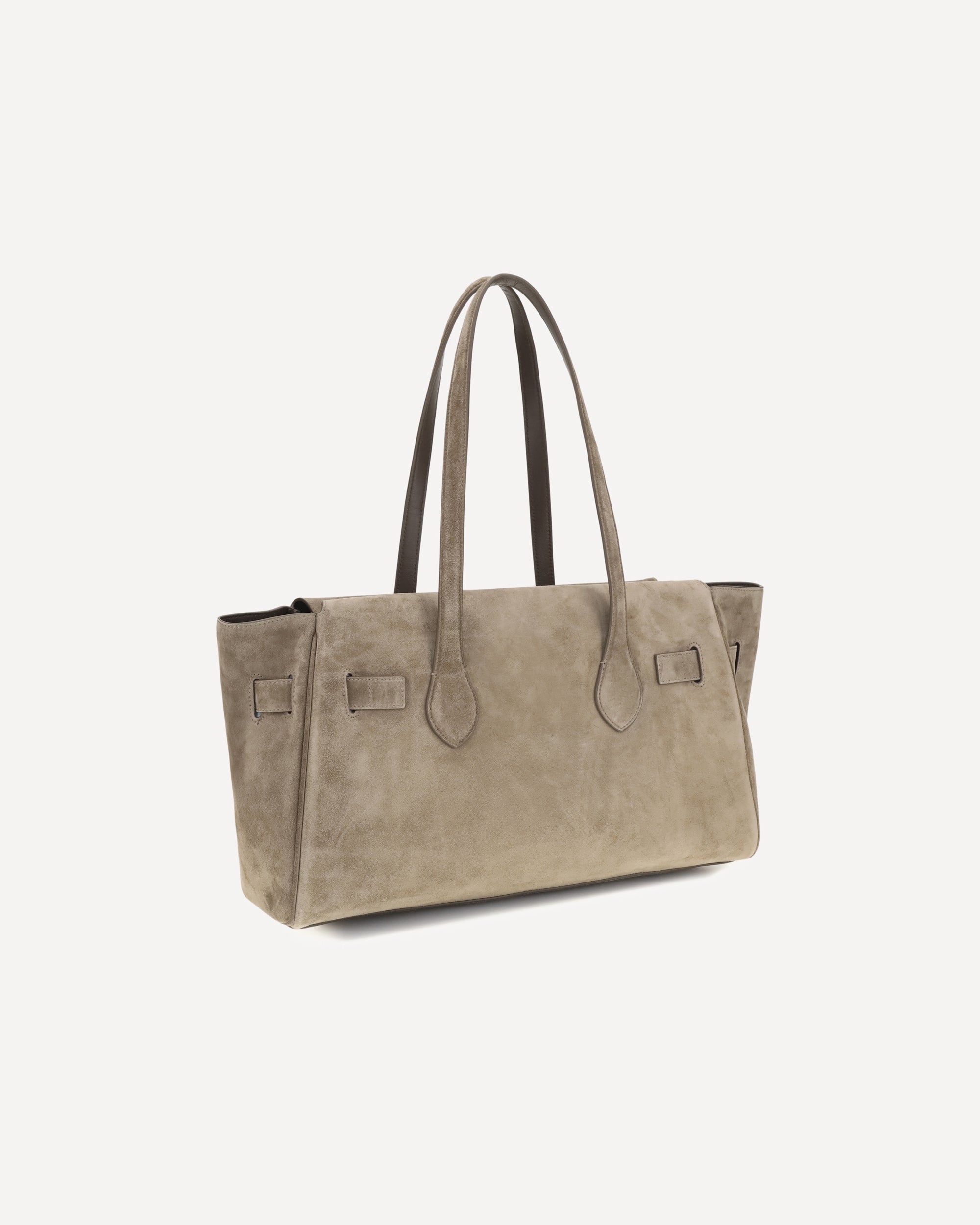 Brunello Cucinelli sac porté épaule en daim