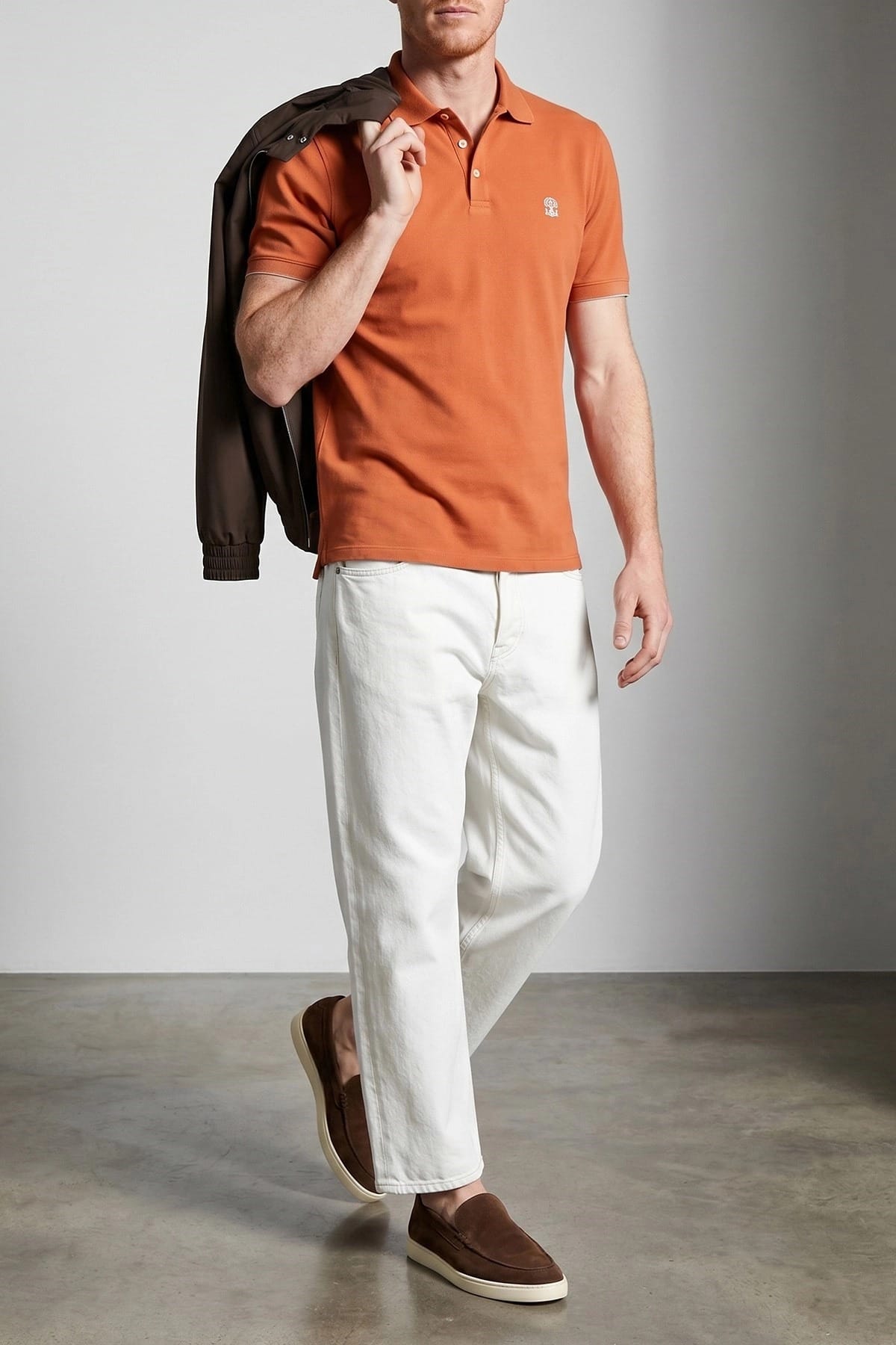 Brunello Cucinelli Замшевые слипоны в стиле лоферов - alternate view
