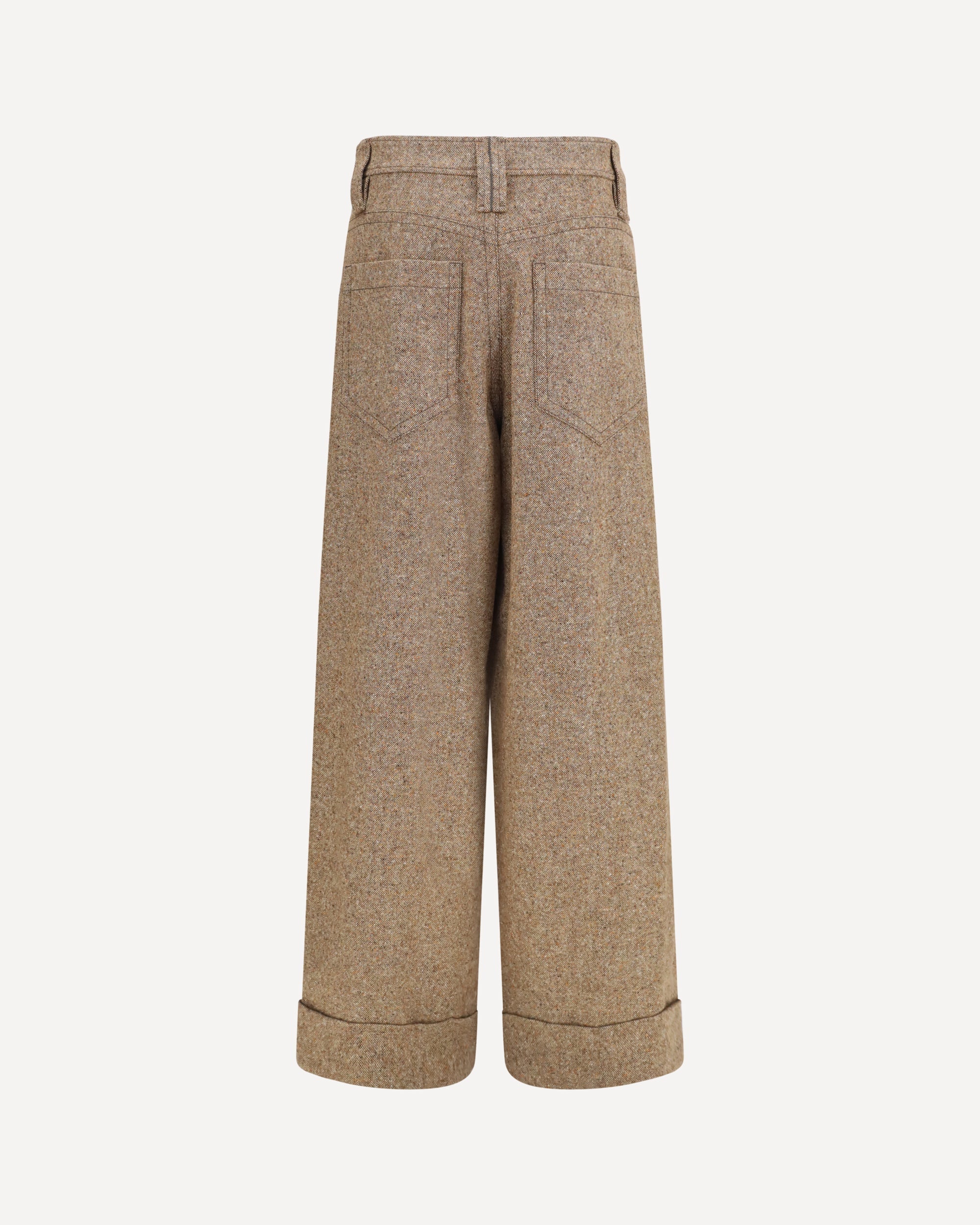 Brunello Cucinelli Tailored Wool-Blend Pants - alternate view