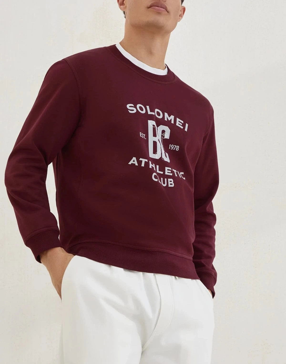 Brunello Cucinelli Techno Cotton French Terry Sweatshirt