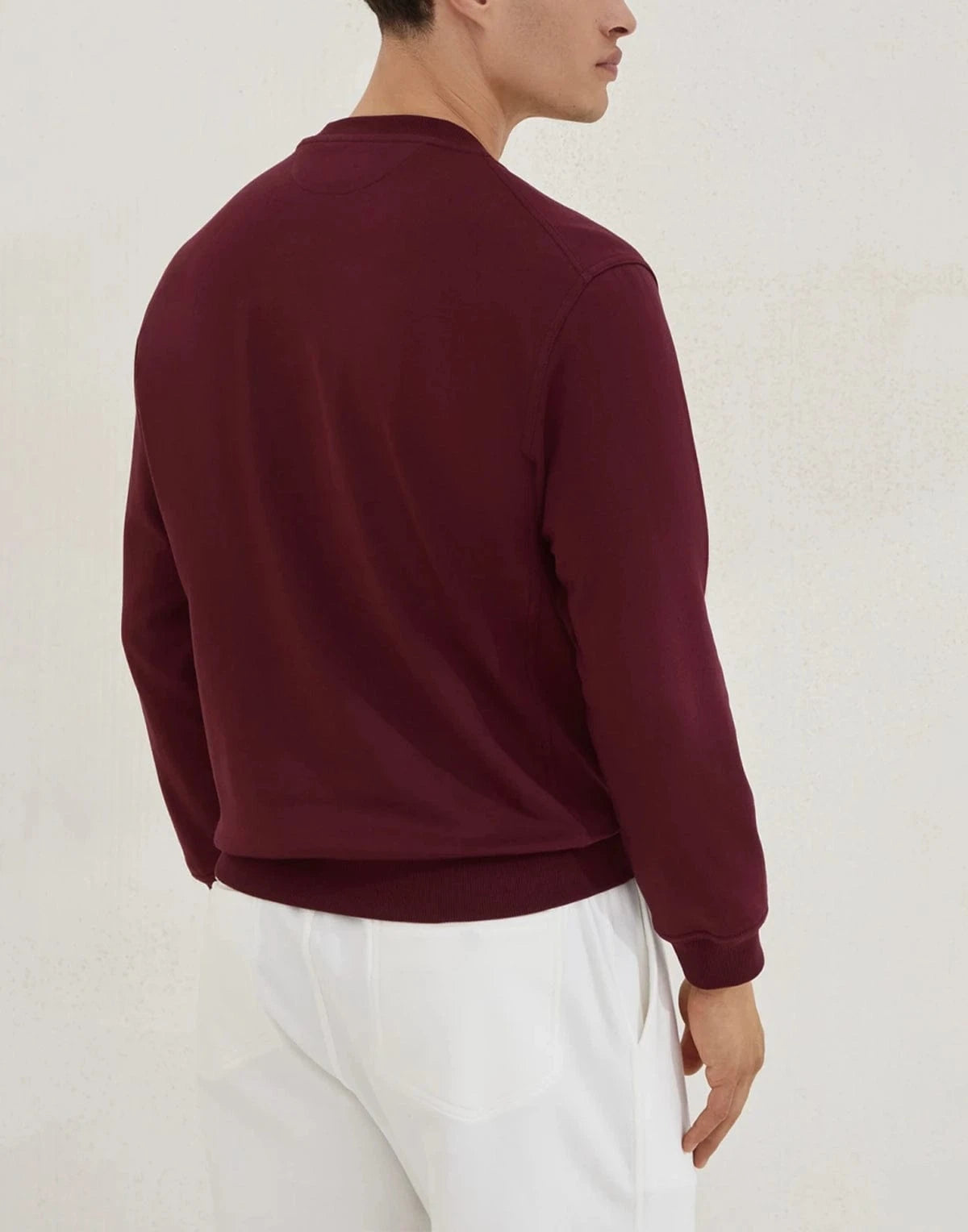 Brunello Cucinelli Techno Cotton French Terry Sweatshirt