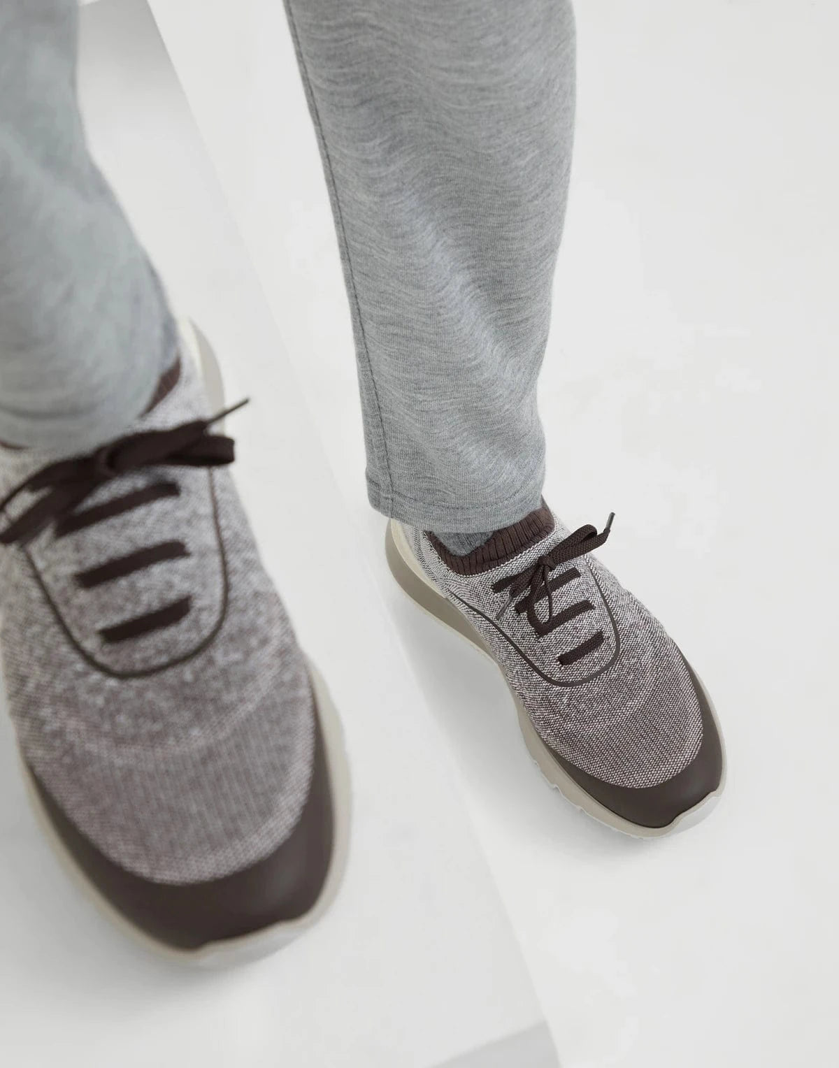 Brunello Cucinelli Techno Cotton Knit Sneakers