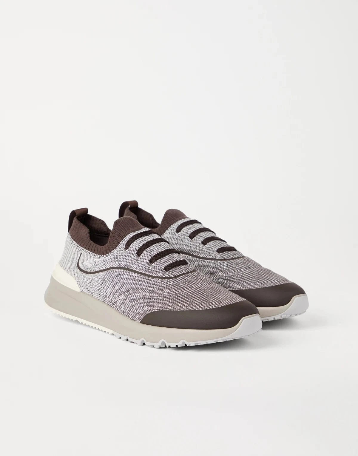 Brunello Cucinelli Techno Cotton Knit Sneakers