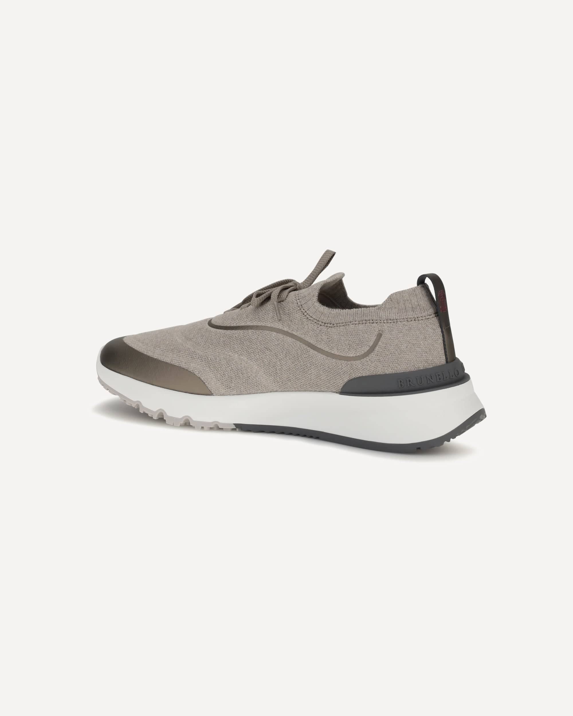 Brunello Cucinelli Brunello Cucinelli Techno Cotton Knit Sneakers