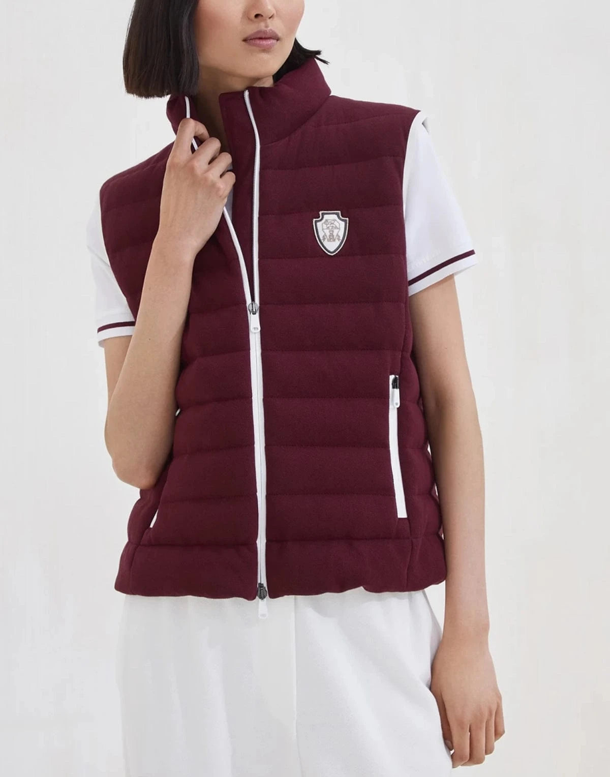 Brunello Cucinelli Techno Cotton Piqué Vest