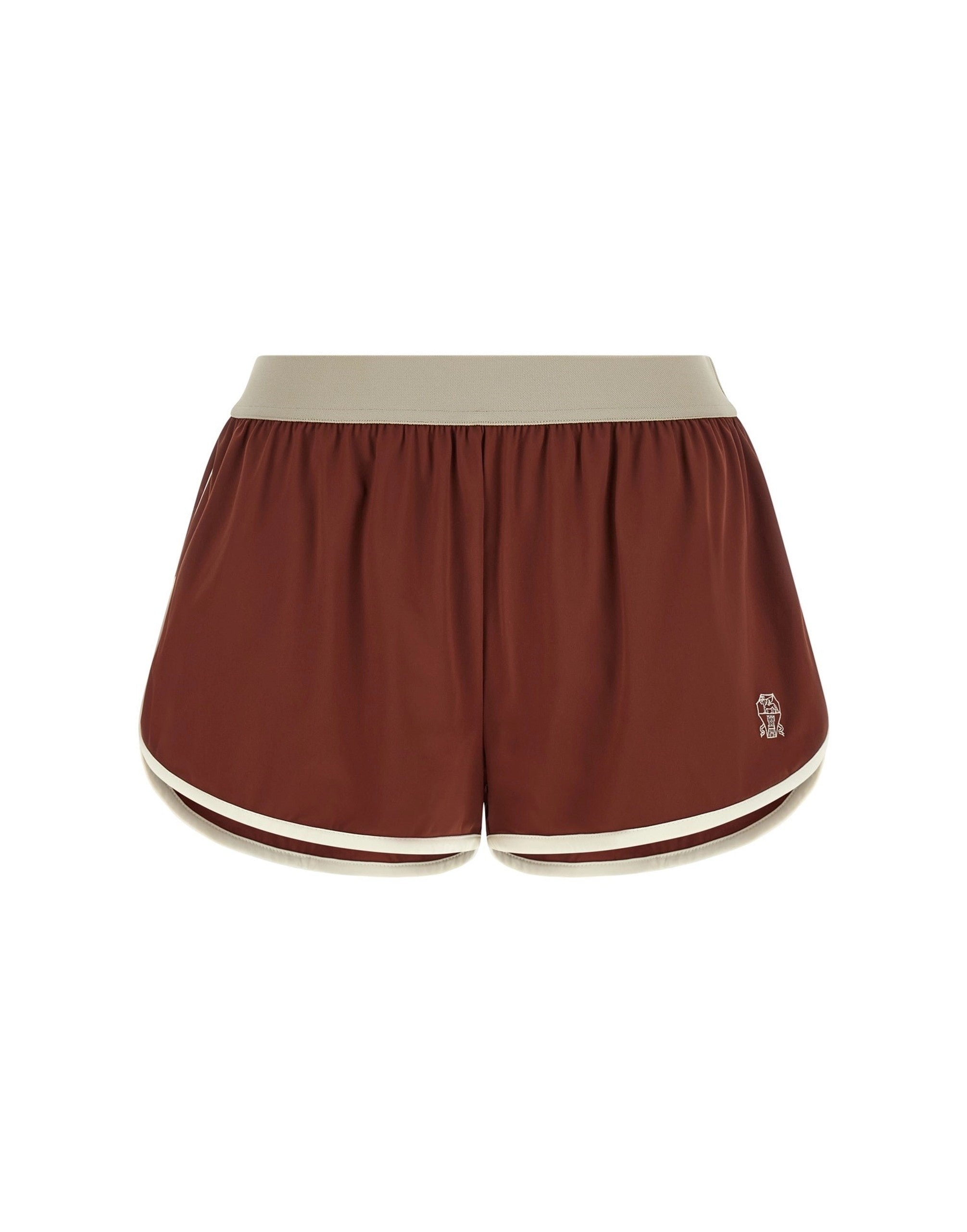 Brunello Cucinelli Techno Jersey Shorts