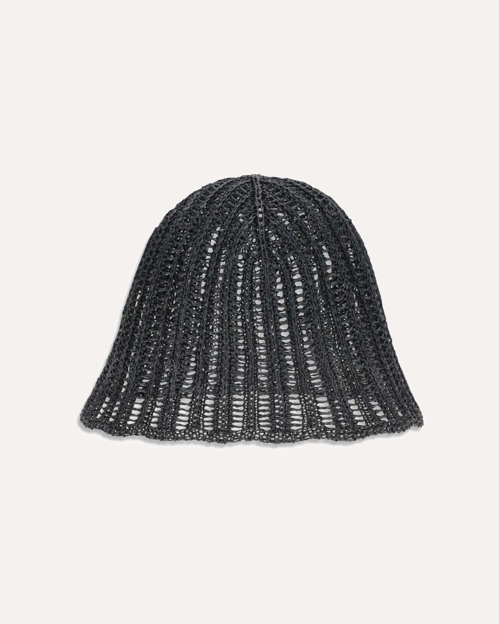 Cappello in rafia techno - alternate view