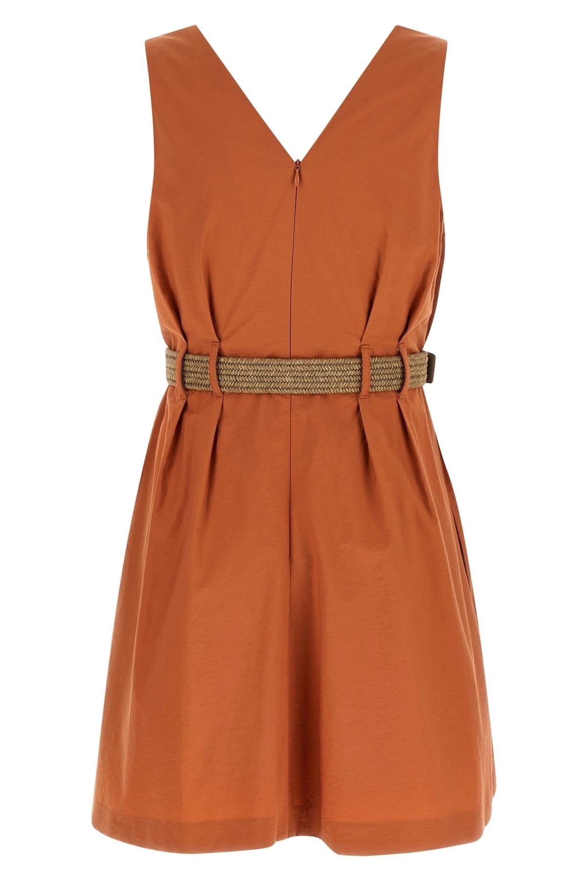 Brunello Cucinelli Texture Twill Mini Dress - alternate view