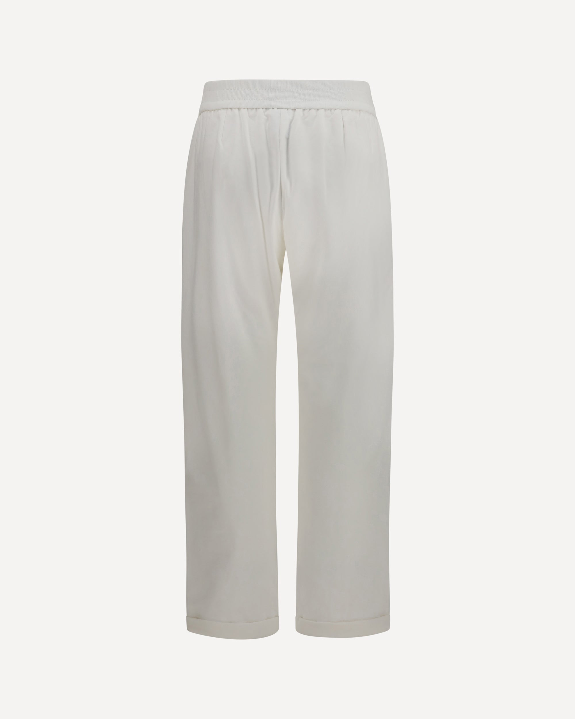 Brunello Cucinelli Track Stretch-Fleece Pants With Monili - alternate view