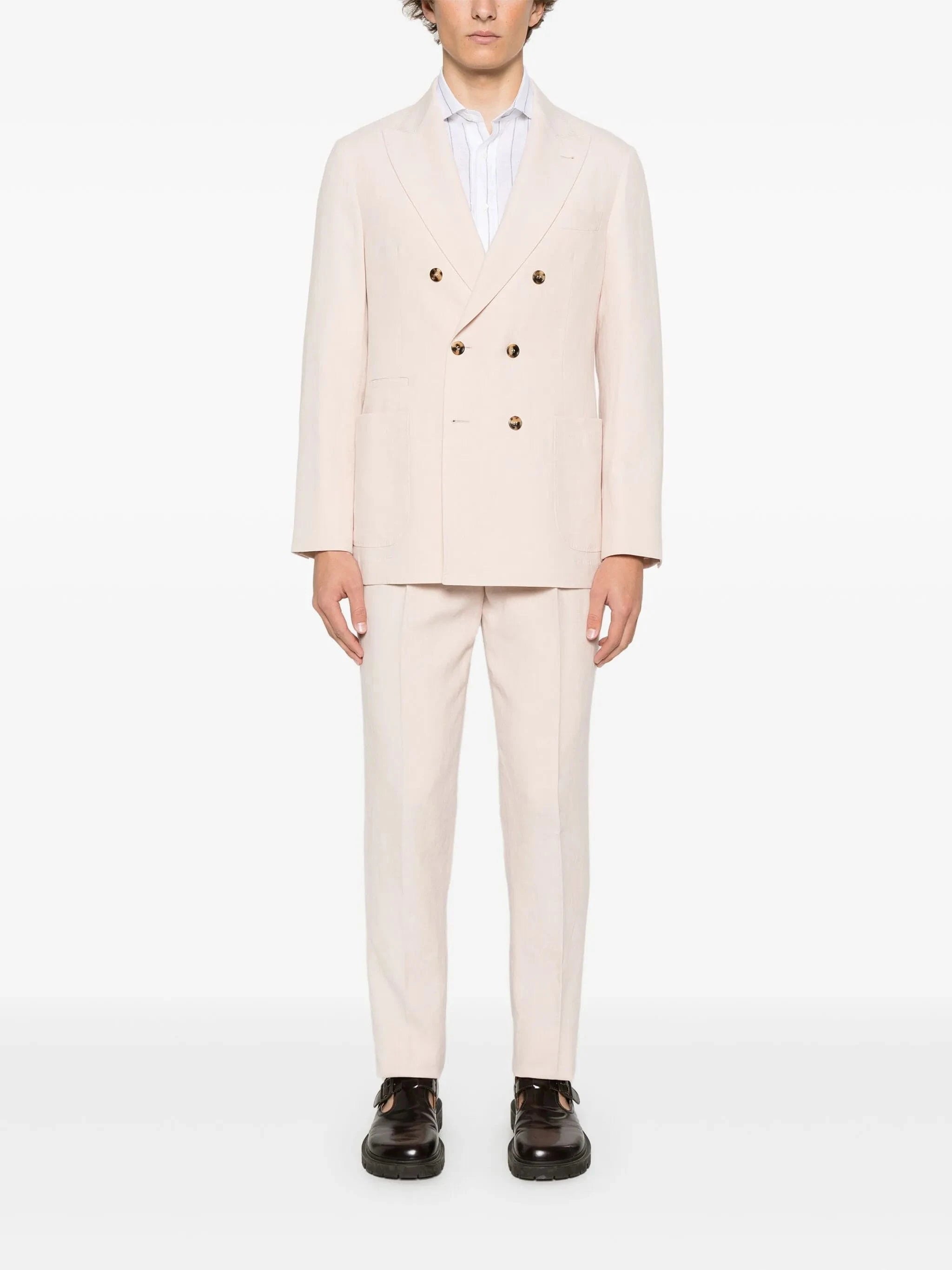 Brunello Cucinelli Twisted Linen Suit