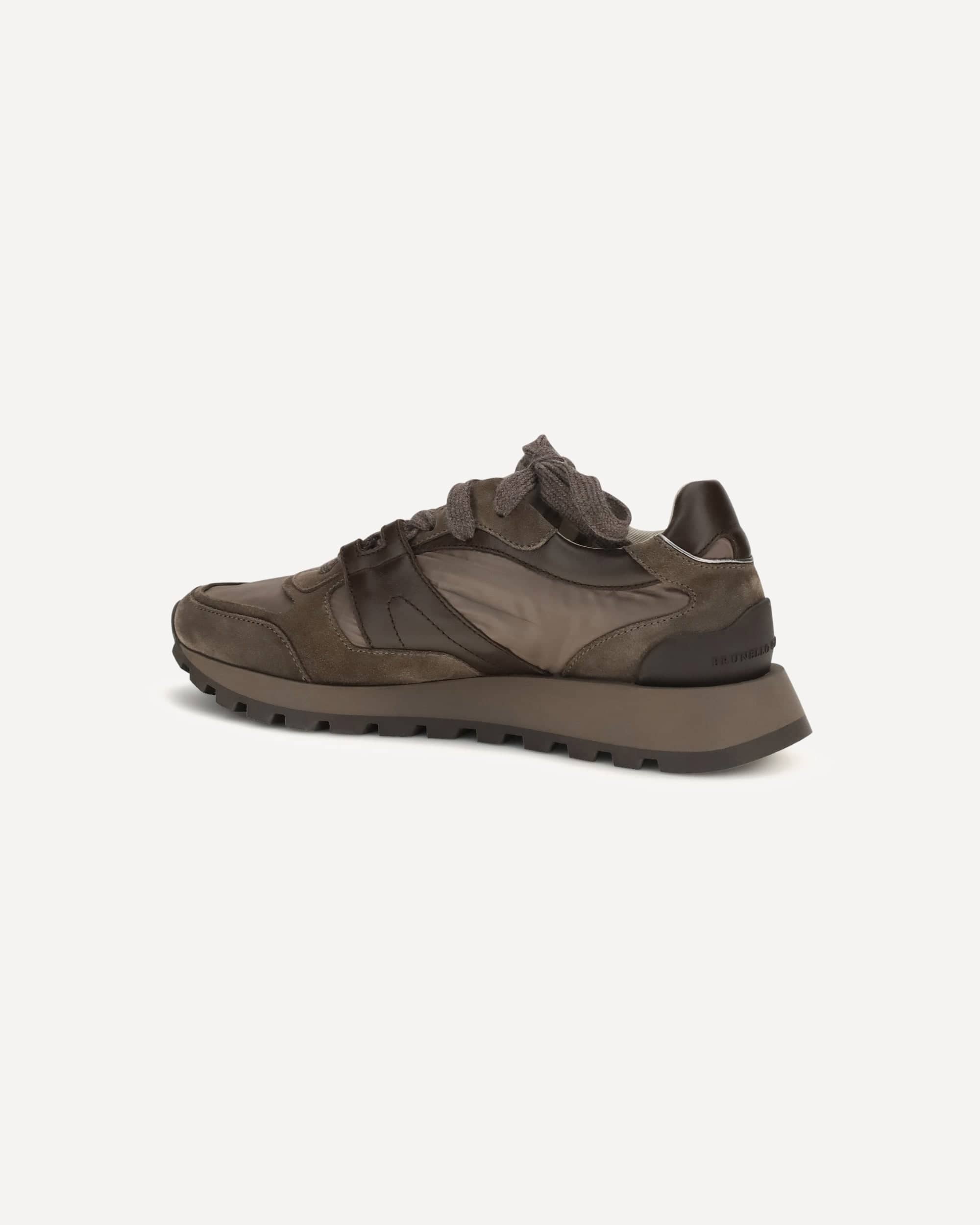 Brunello Cucinelli Brunello Cucinelli Two-Tone Suede Sneakers