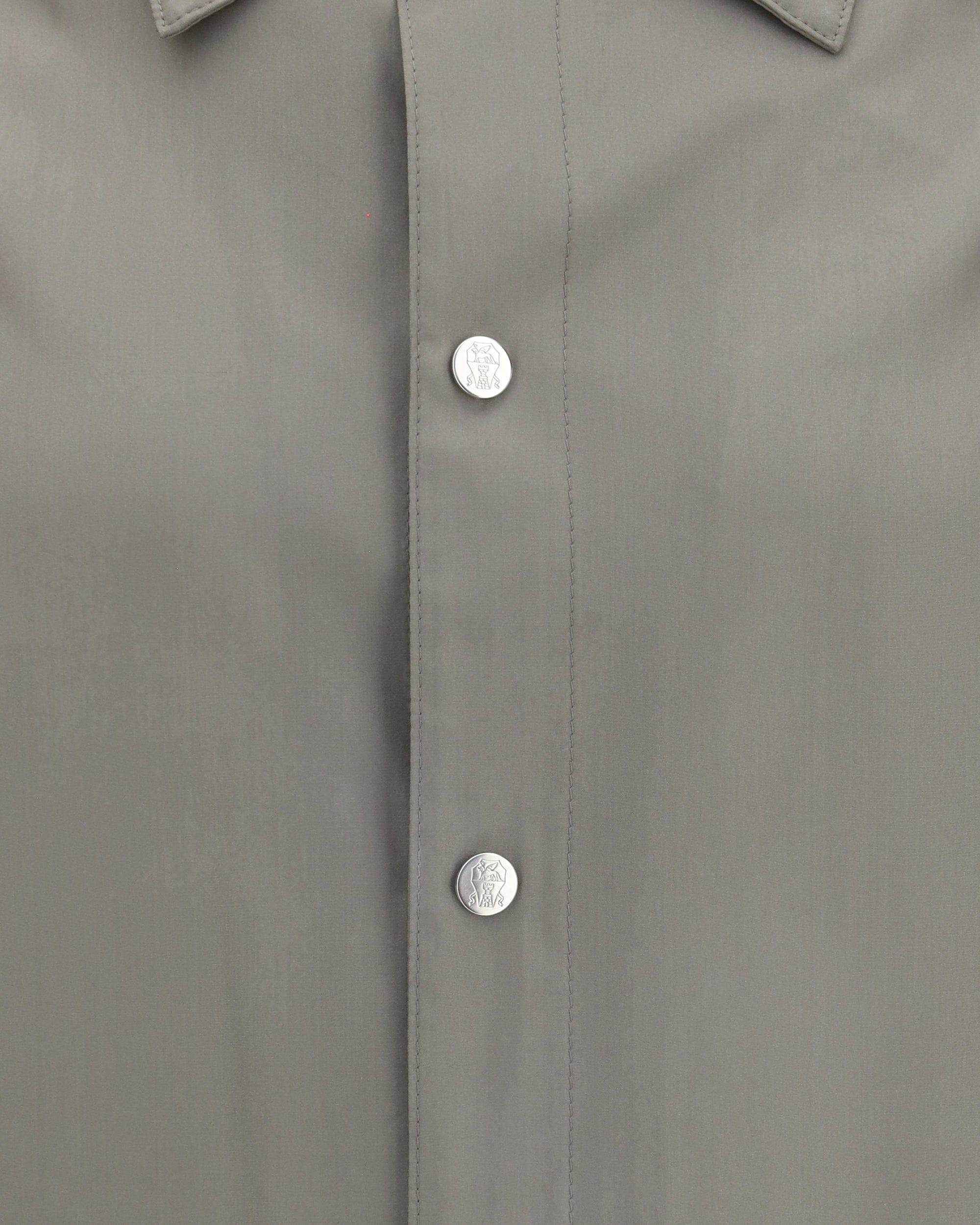 Brunello Cucinelli Brunello Cucinelli Unlined Silk Jacket With Snap Buttons