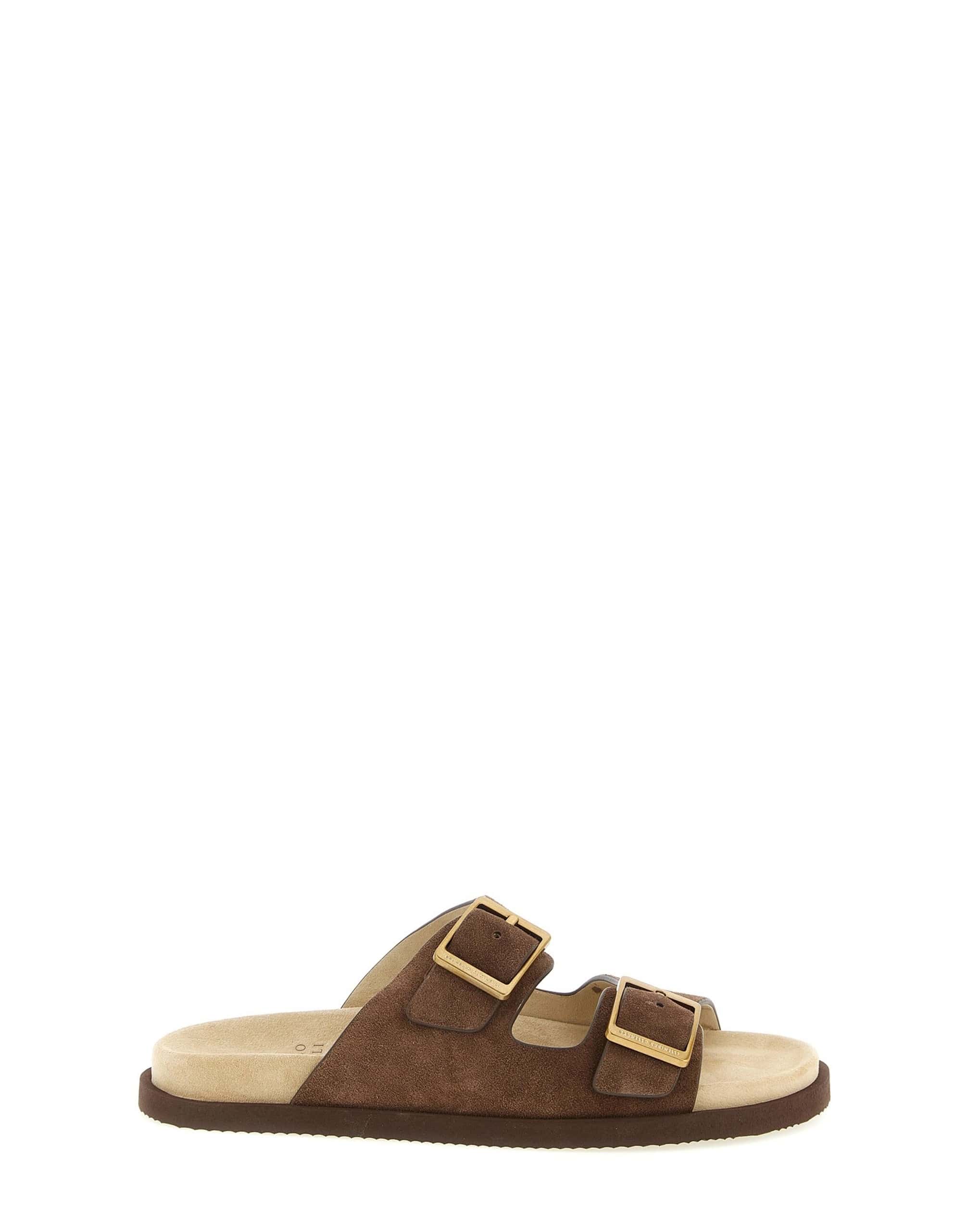 Brunello Cucinelli Brunello Cucinelli Urban Suede Slides
