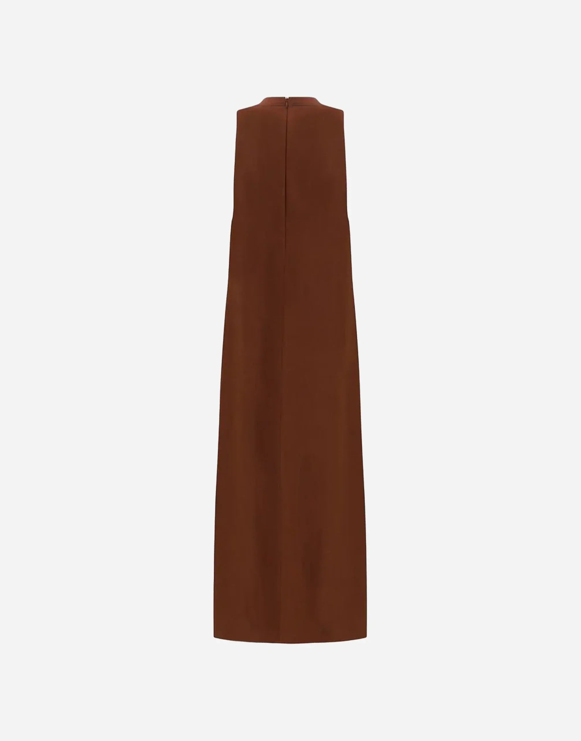 Viscose-linnen mix Monili twill jurk - alternate view