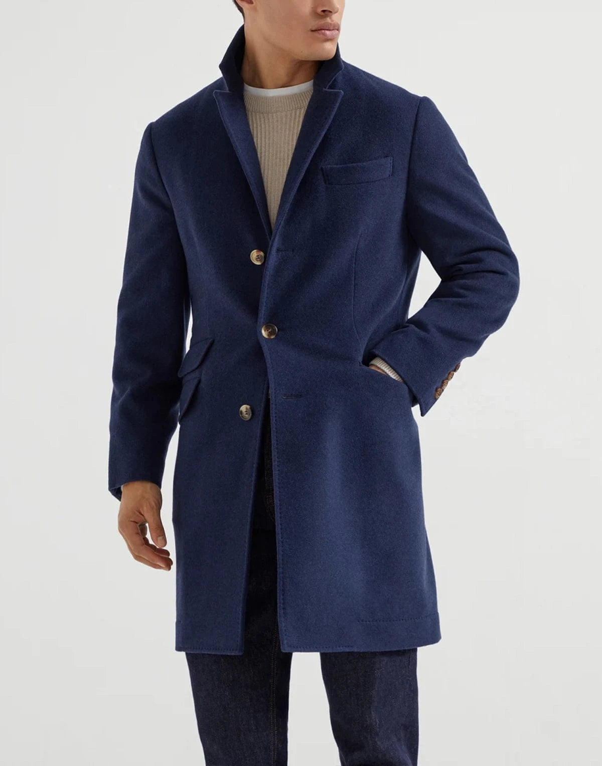 Brunello Cucinelli Water-Resistant Cashmere Coat