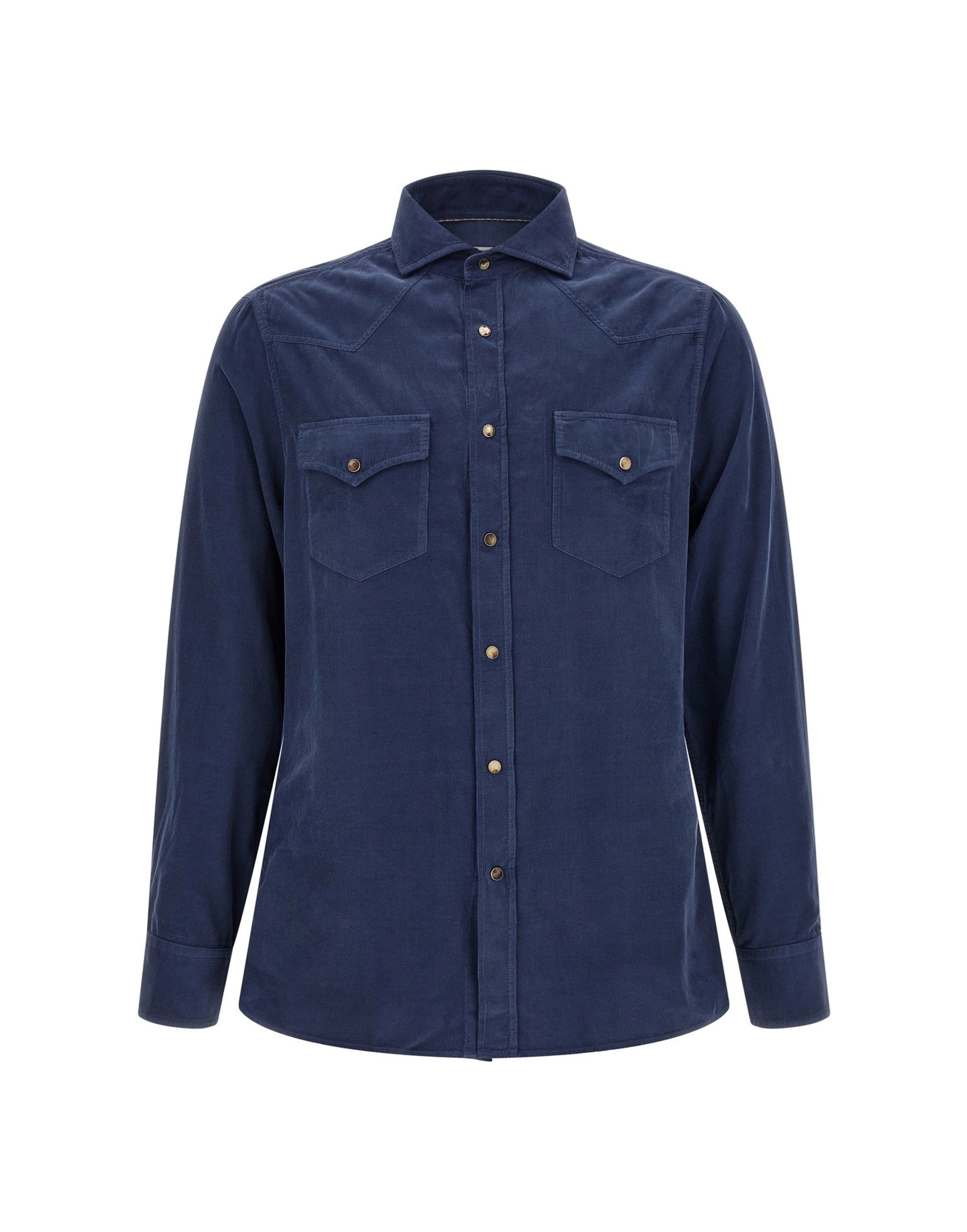 Brunello Cucinelli Western Corduroy Shirt