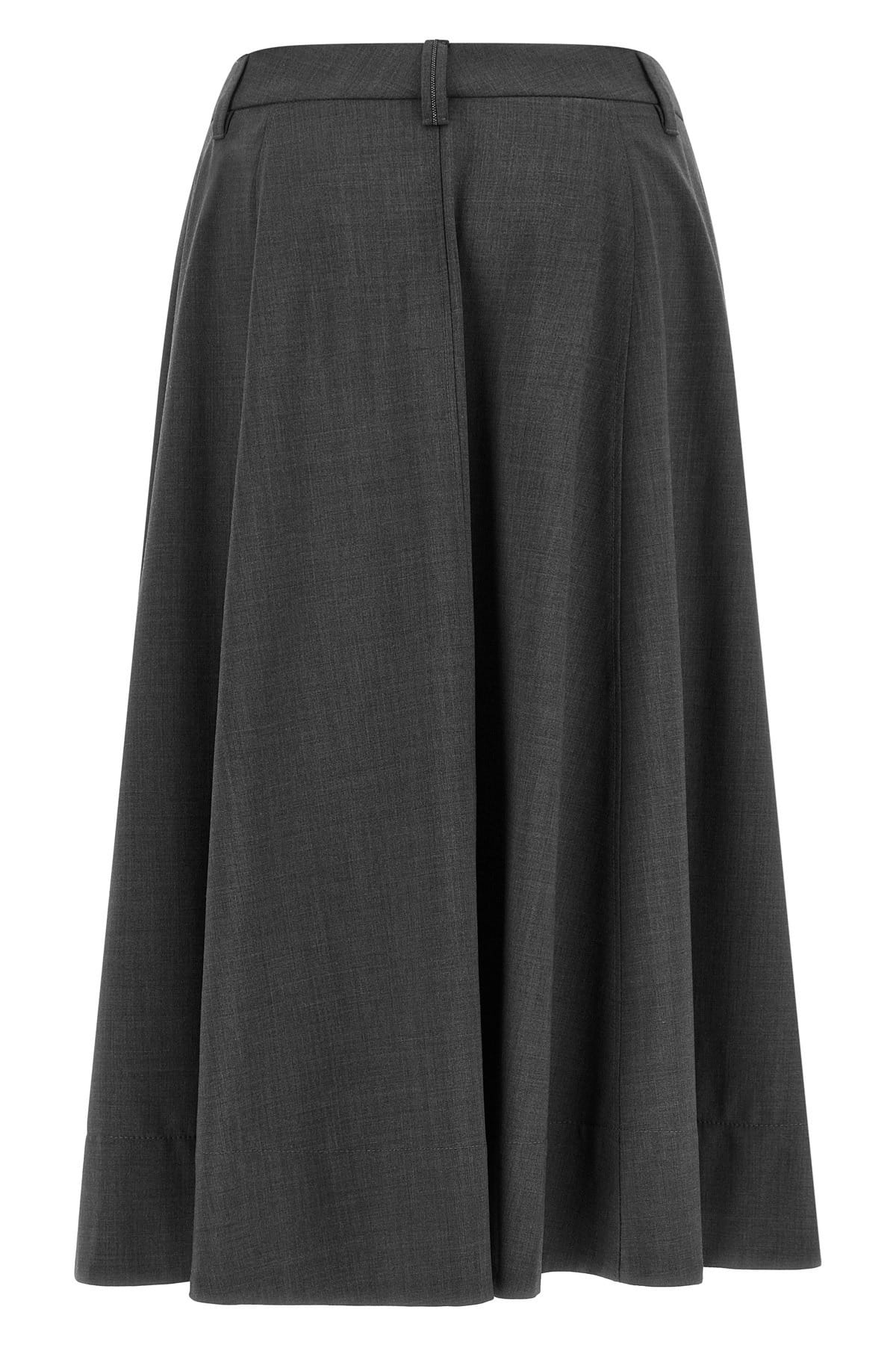 Brunello Cucinelli Brunello Cucinelli Wheel Midi Skirt