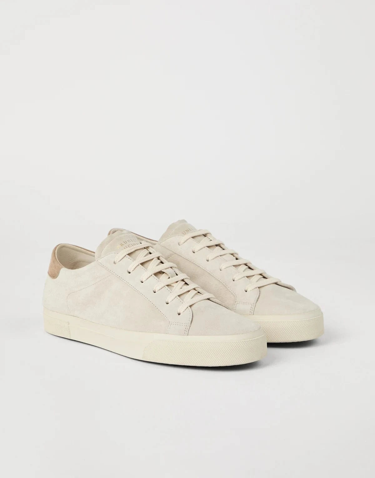 Brunello Cucinelli White Suede sneakers