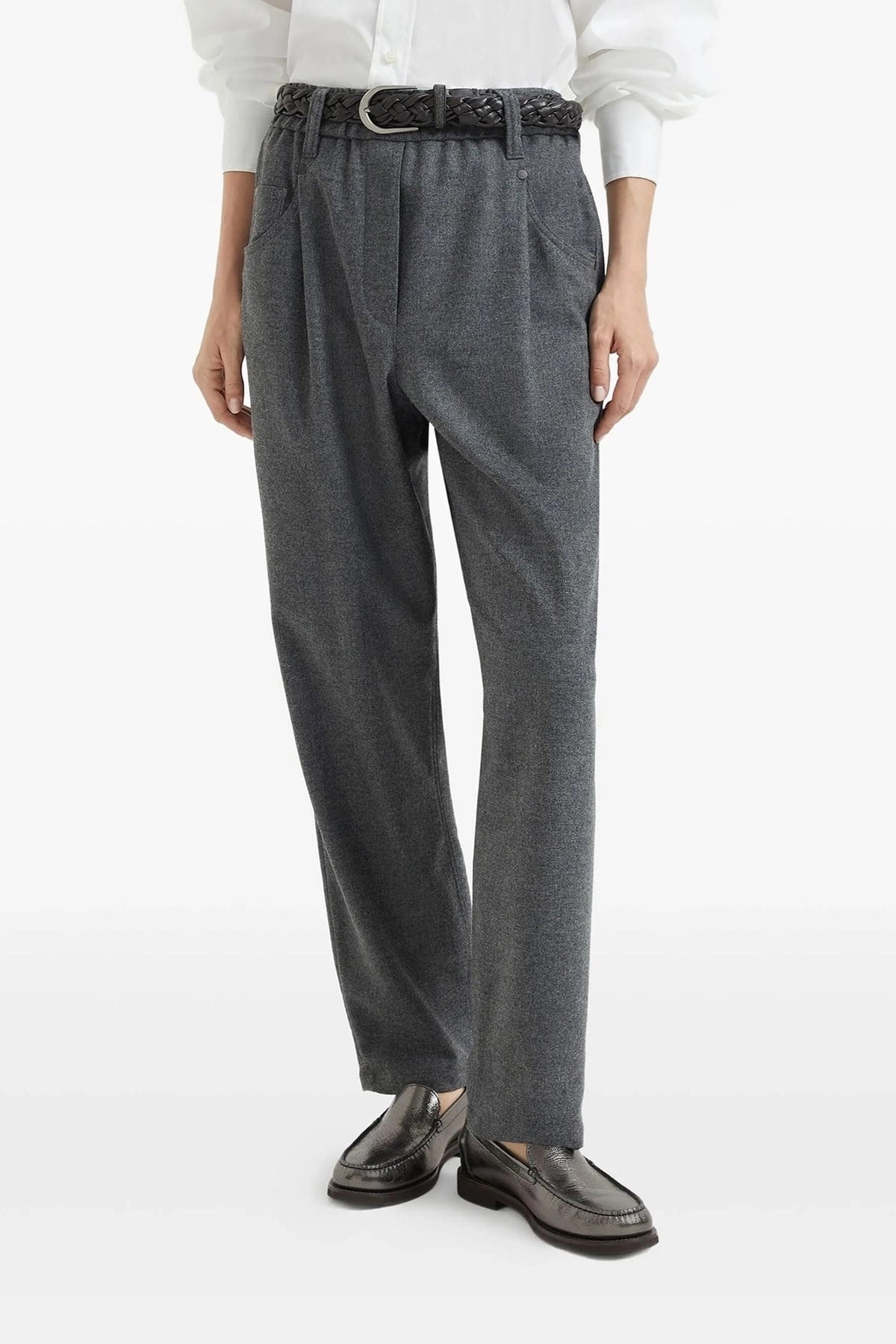 Brunello Cucinelli Hose aus Wolle und Kaschmir - alternate view