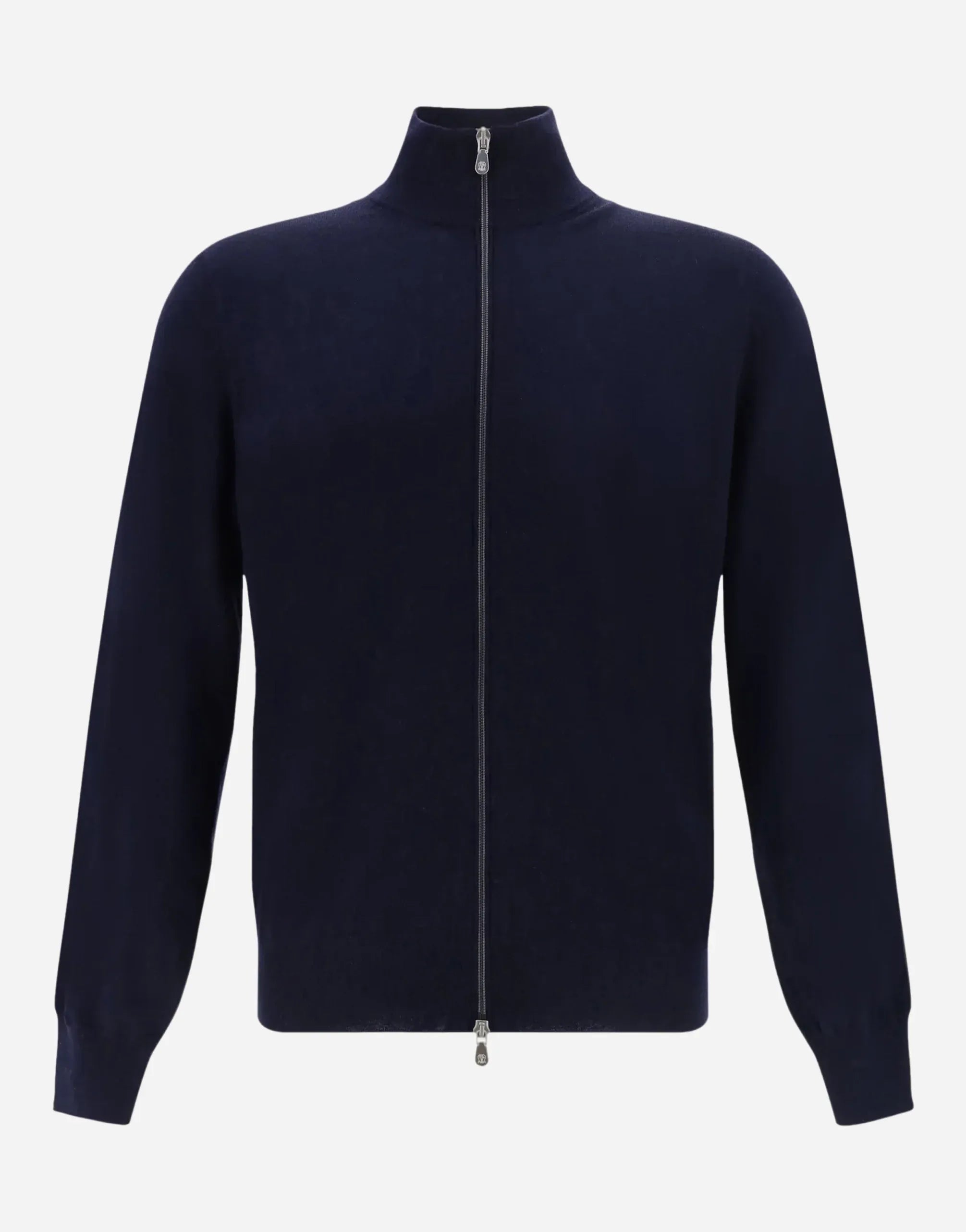 Brunello Cucinelli Wool-Blend Zip-Up Sweater
