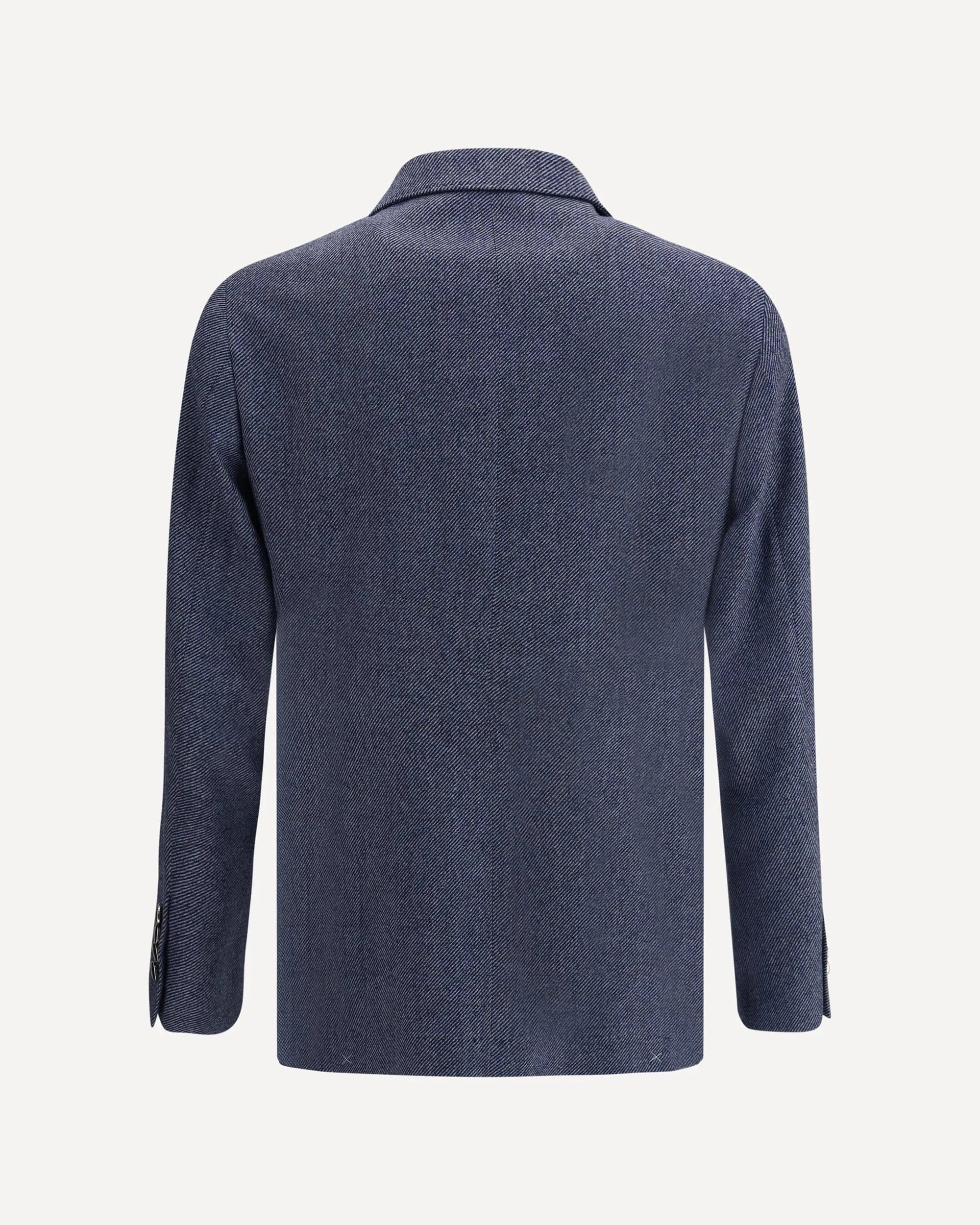 Brunello Cucinelli Wool-Cashmere Blend Single-Breasted Blazer