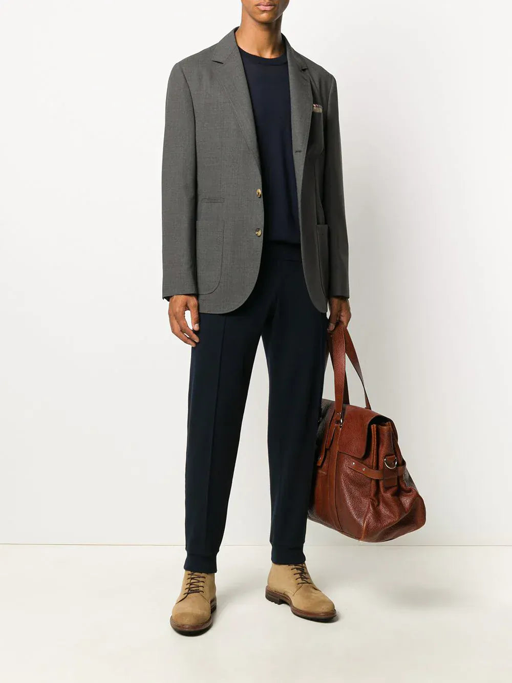 Brunello Cucinelli Wool-Cashmere Blend Sweater