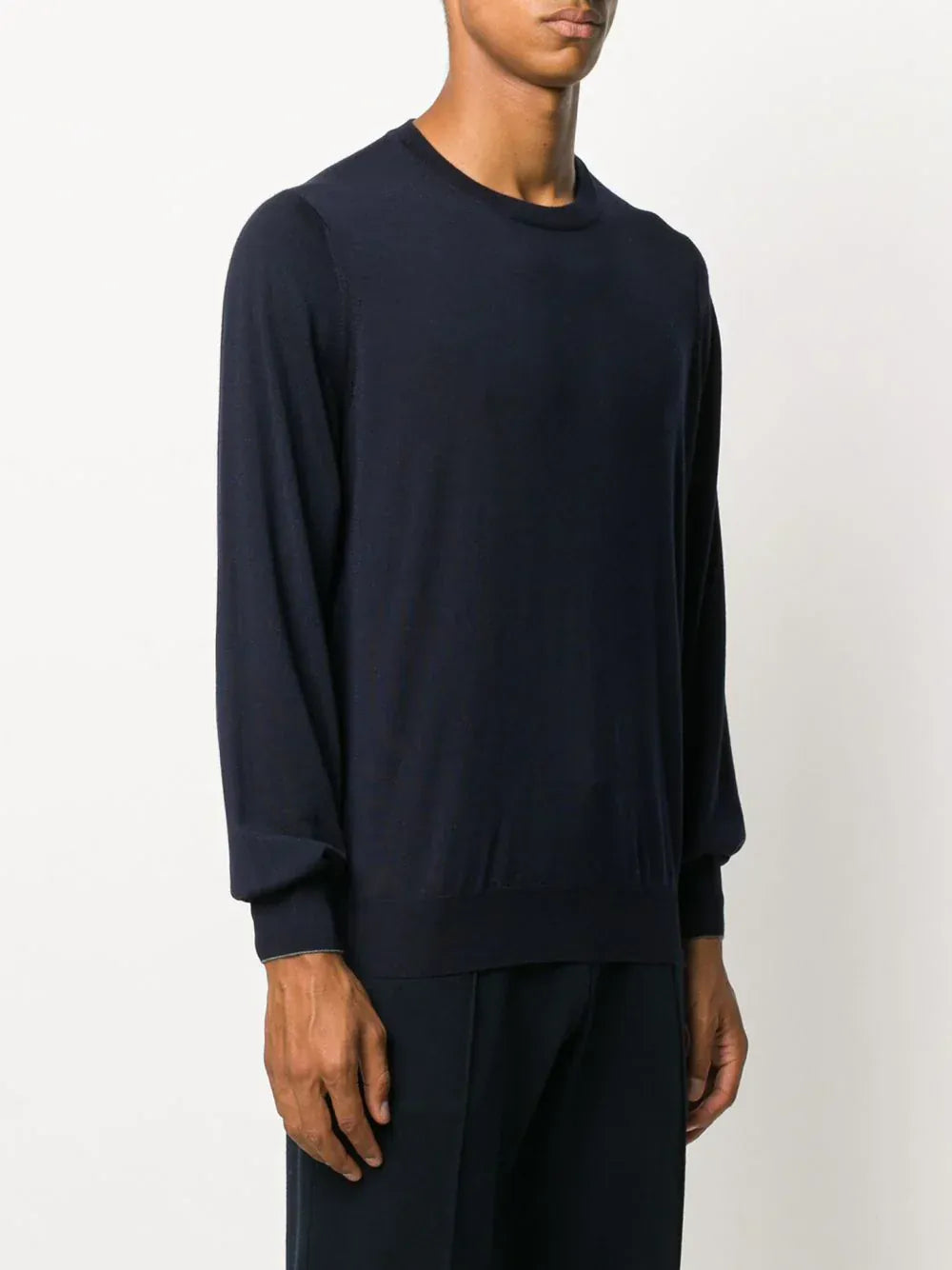 Suéter em mistura de lã e cashmere Brunello Cucinelli