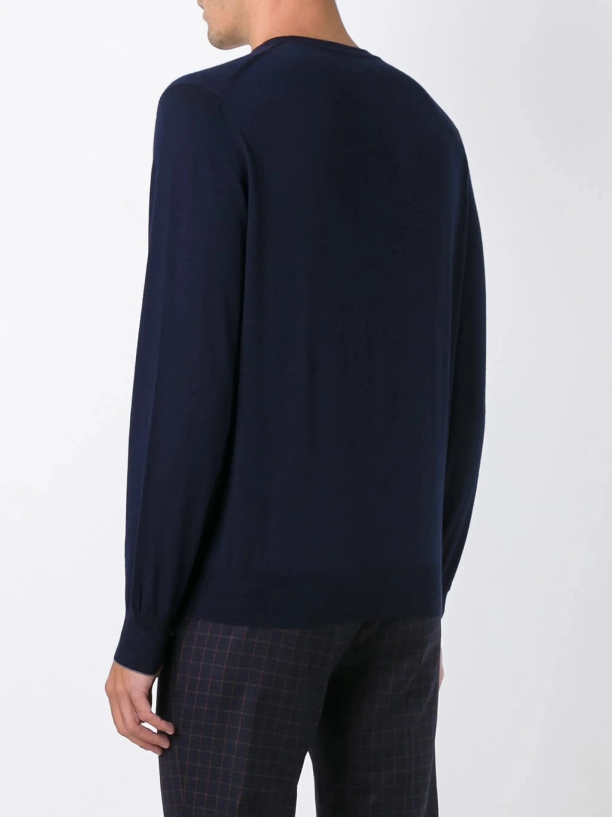 Brunello Cucinelli Wool-Cashmere Blend V-Neck Sweater