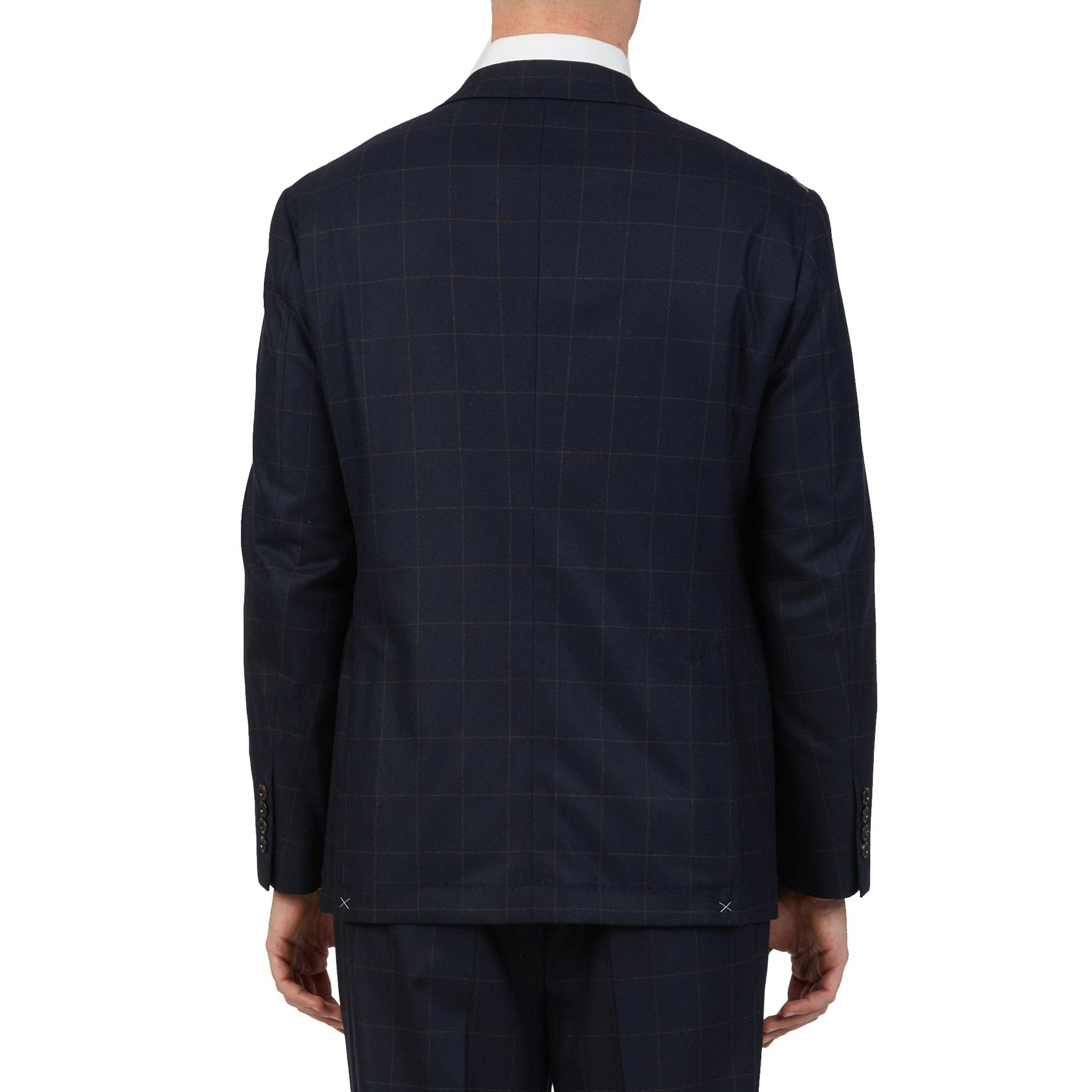 Brunello Cucinelli Wool Cashmere Suit With Zip