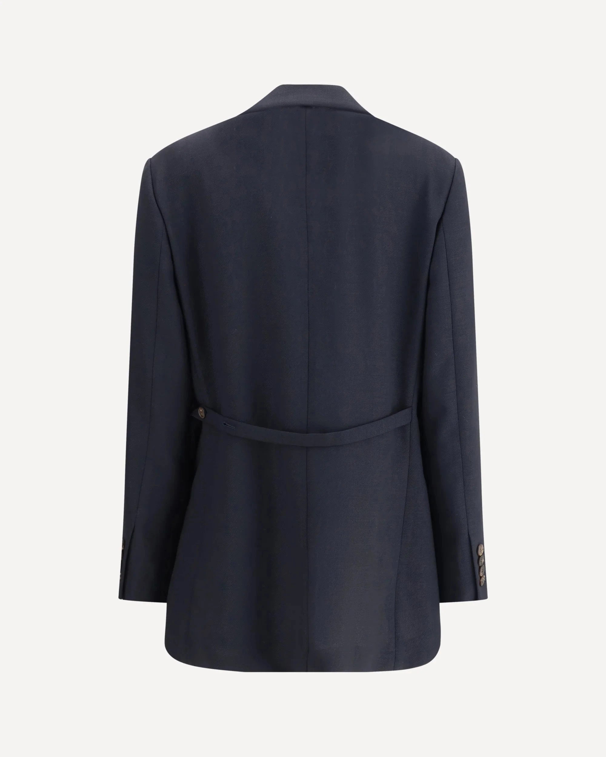 Brunello Cucinelli Wool Crêpe Monili Twill Blazer